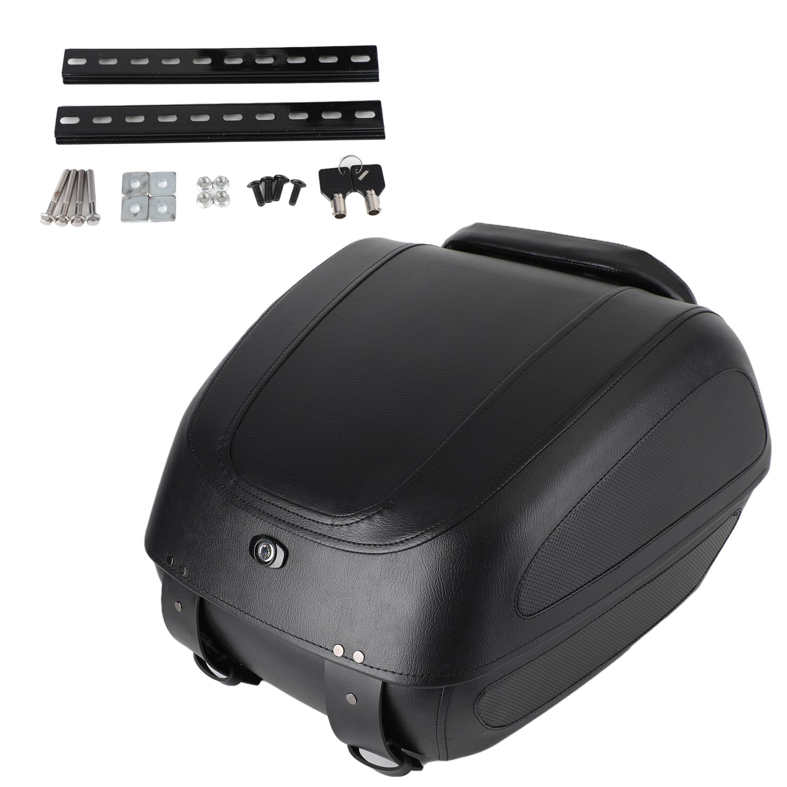 Sac de queue de moto étanche sac à bagages siège arrière rangement selle grand sac générique