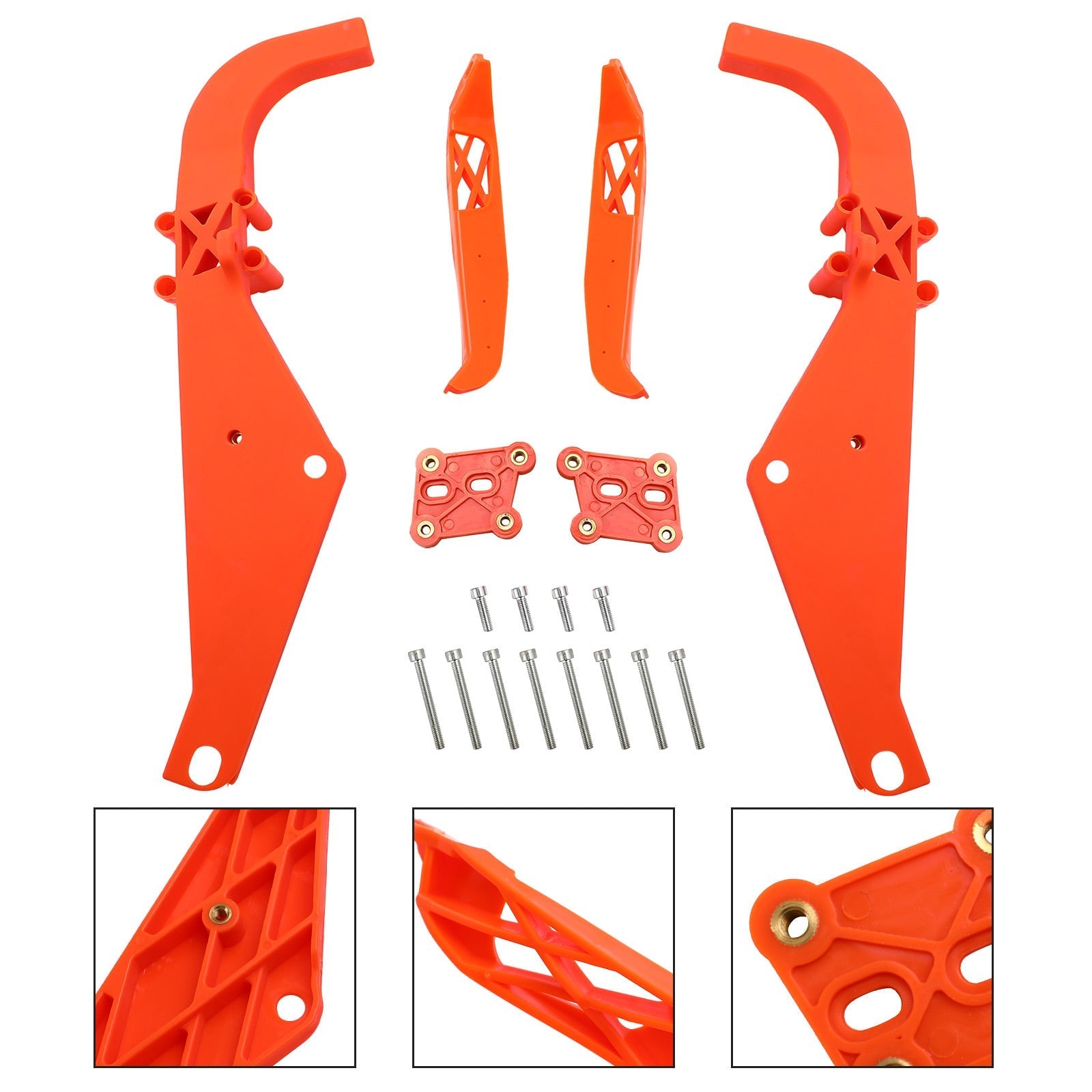 Staffe per altoparlanti Bat Mount per carenatura interna per Touring Electra Glide 1996-2013 Generico