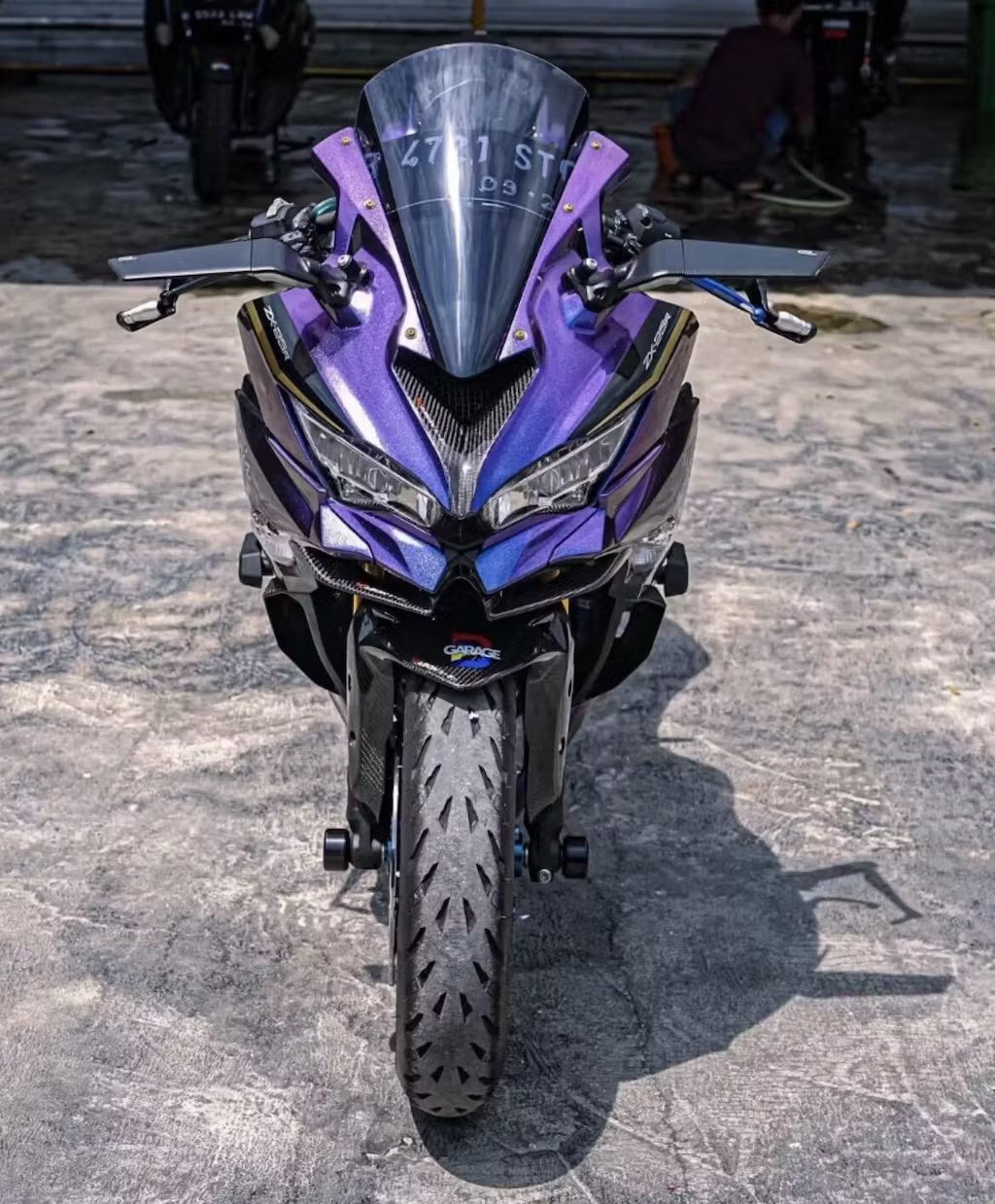 Amotopart Yamaha YZF-R7 2021-2025 Kit Carénage Carrosserie Plastique ABS