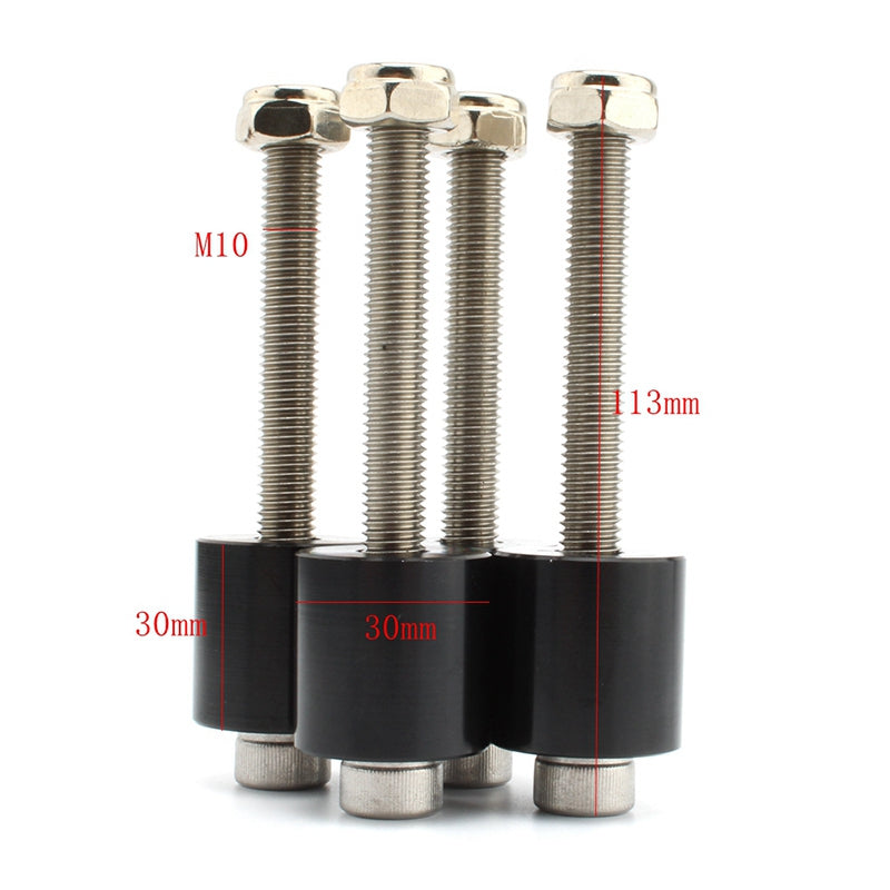 Musta 1" ohjaustangon noususarja Suzuki Hayabusa GSX 1300R 99-19 Generic