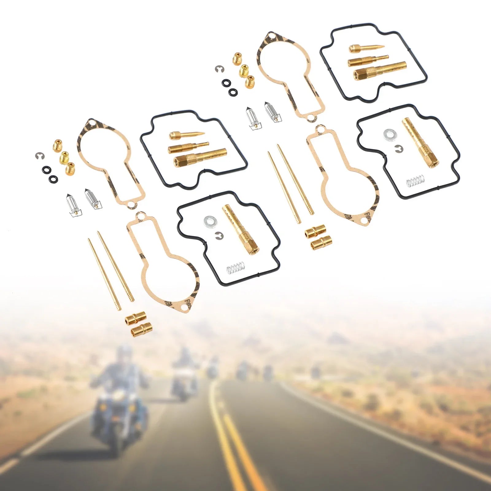 Kit de reparación del carburador derecho y izquierdo para Honda XL600R 1983-1987 Generic