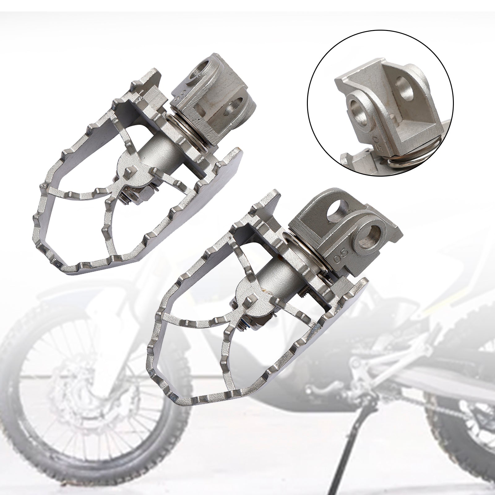 Etujalat Jalkatapit Husqvarna 701 Enduro 16-23 norden 901 22-23