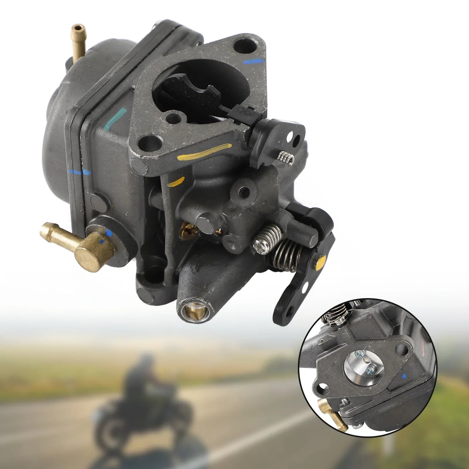 Carburateur hors-bord Carb pour HONDA BF8A BF8AM BF8AH BF8AK 16100-881-A01 Générique
