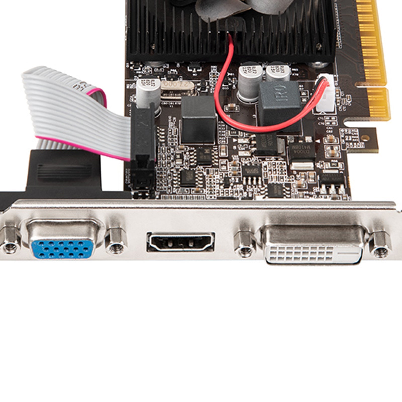 GT610 1GB Kleine Chassis Onafhankelijke Grafische Kaart DDR3 Geheugen VGA Computer Grafische Kaart