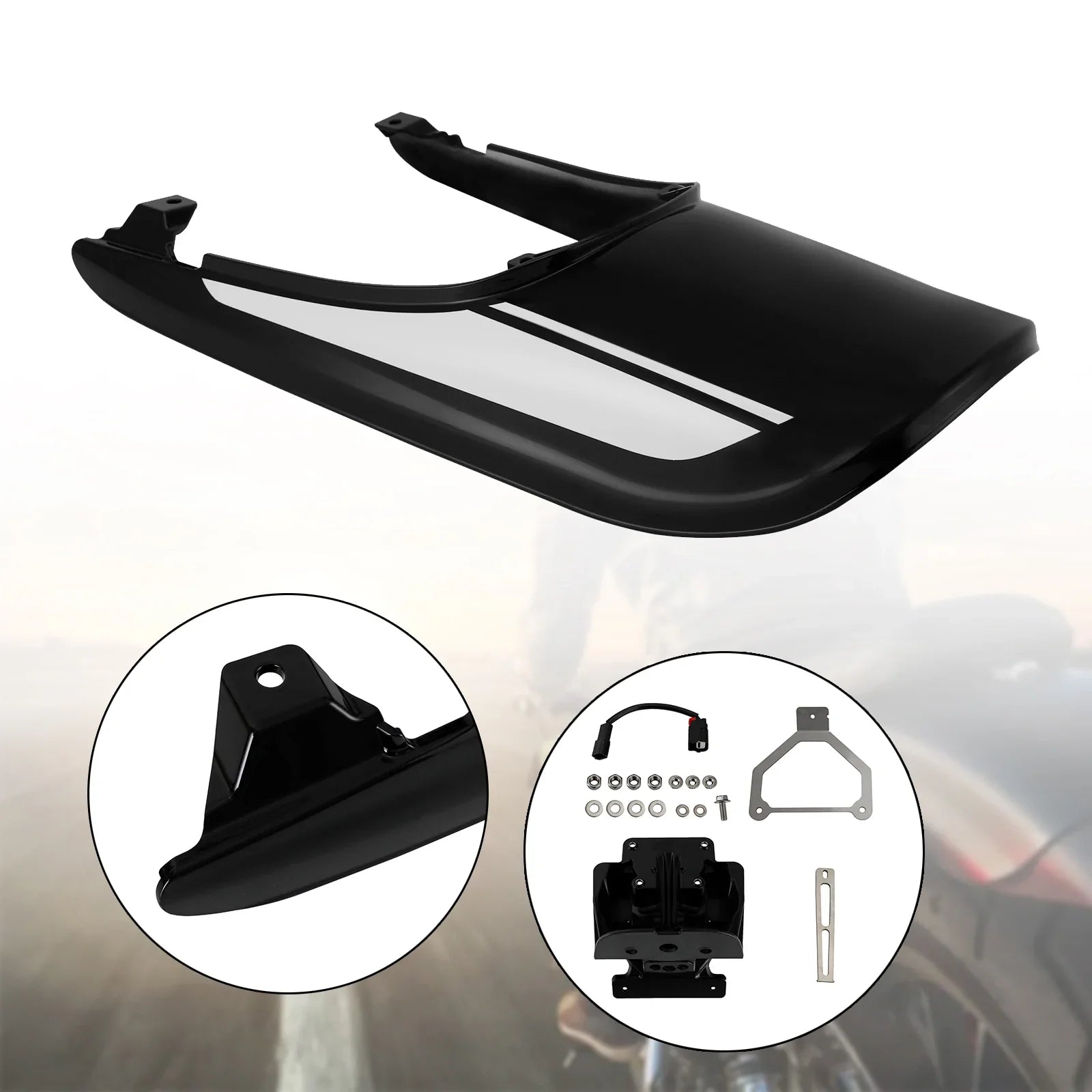 Kawasaki Z900RS 2018-2022 Ogon Fairing + Obsługa tablicy rejestracyjnej