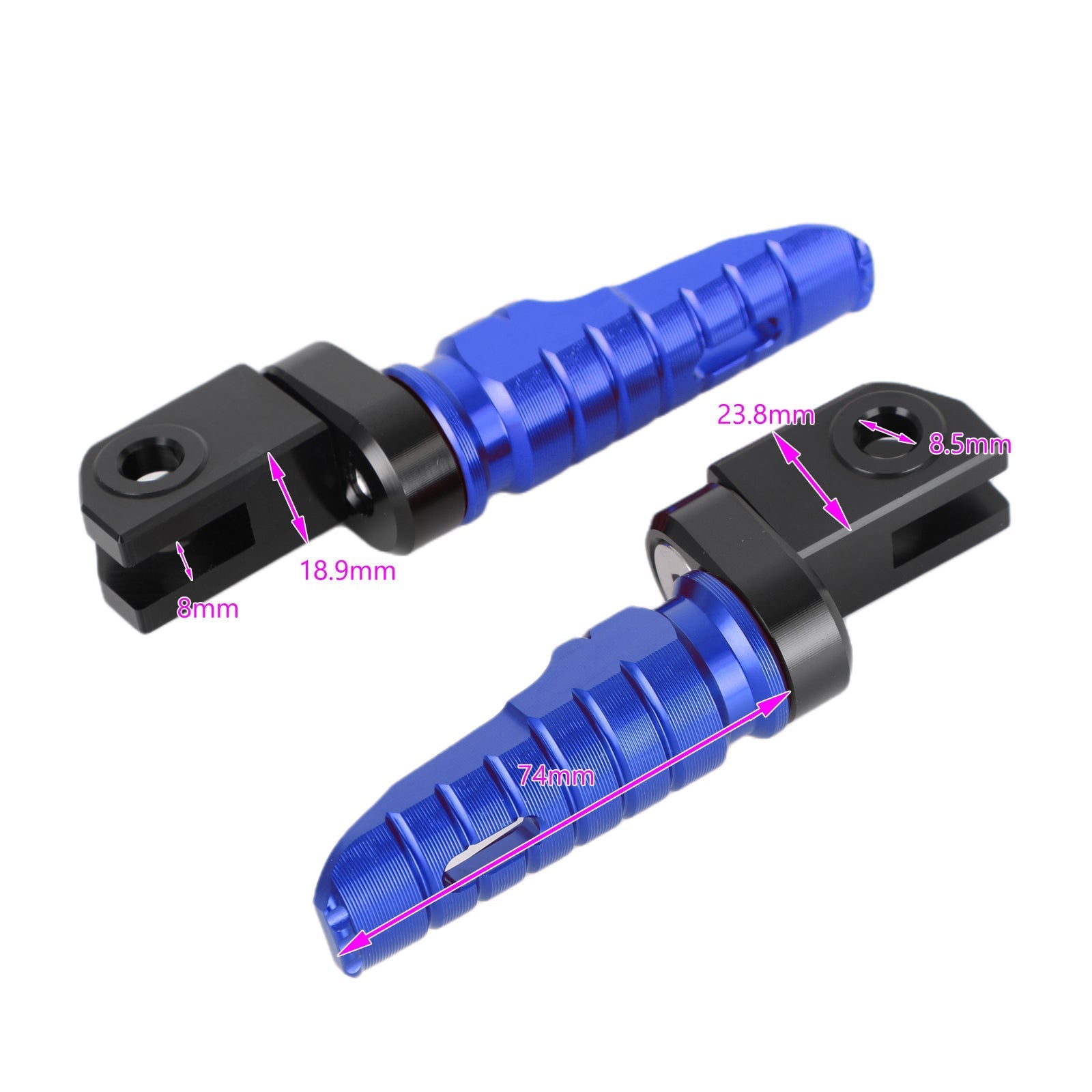 Poggiapiedi davanti a poggiapiedi per Aprilia RSV4 Factory 2009-2022 Tuono 660 2021-2022 Generico