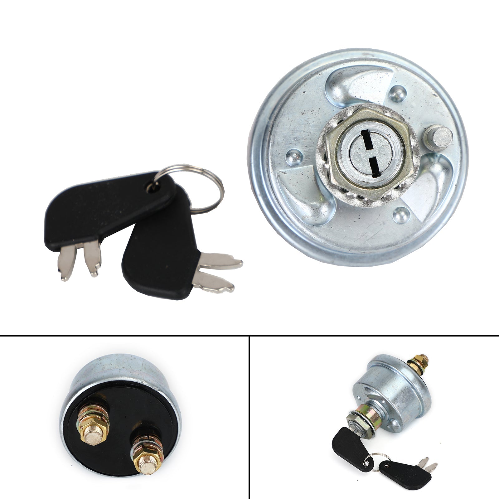 Master Disconnect 7N0718 7N-0718 Interruptor de encendido para Caterpillar Cat con 2 llaves