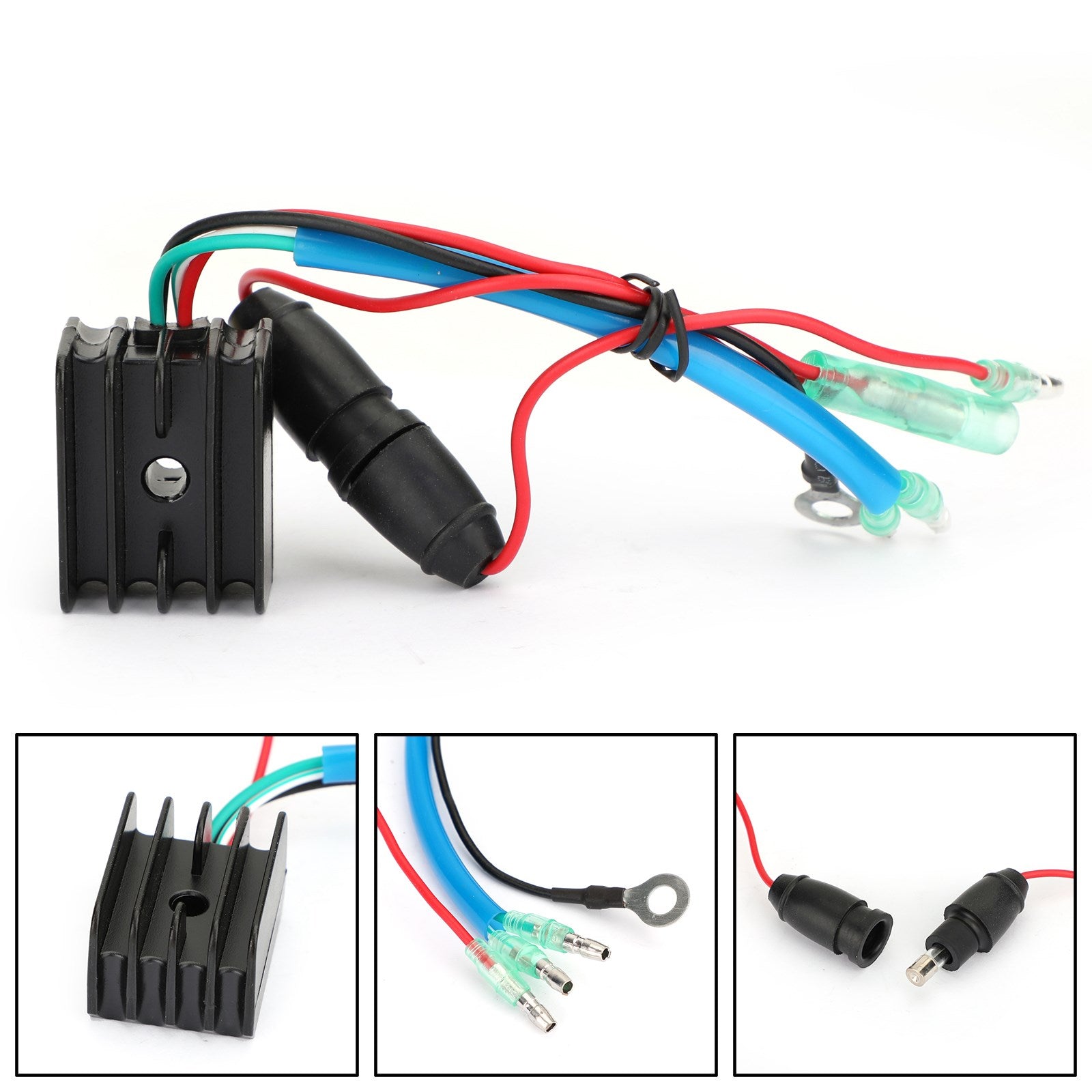 Regulator Gelijkrichter Geschikt voor Yamaha 6G1-81970-618Hp 89-96/98-06 F9.9C 1998 Generiek