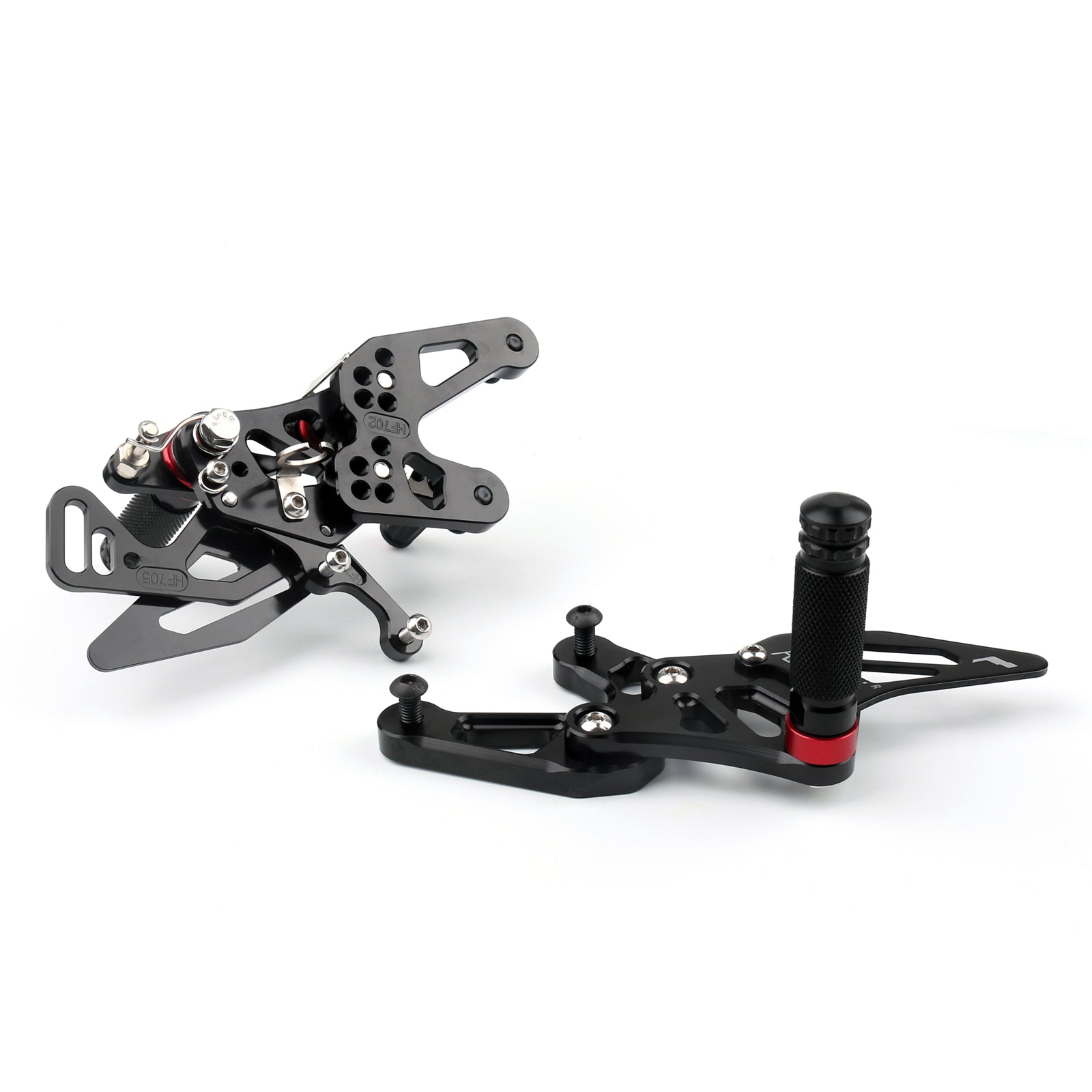 Repose-pieds de course CNC ensembles reculés ensemble de repose-pieds arrière pour BMW S1000RR 2015-2018 générique