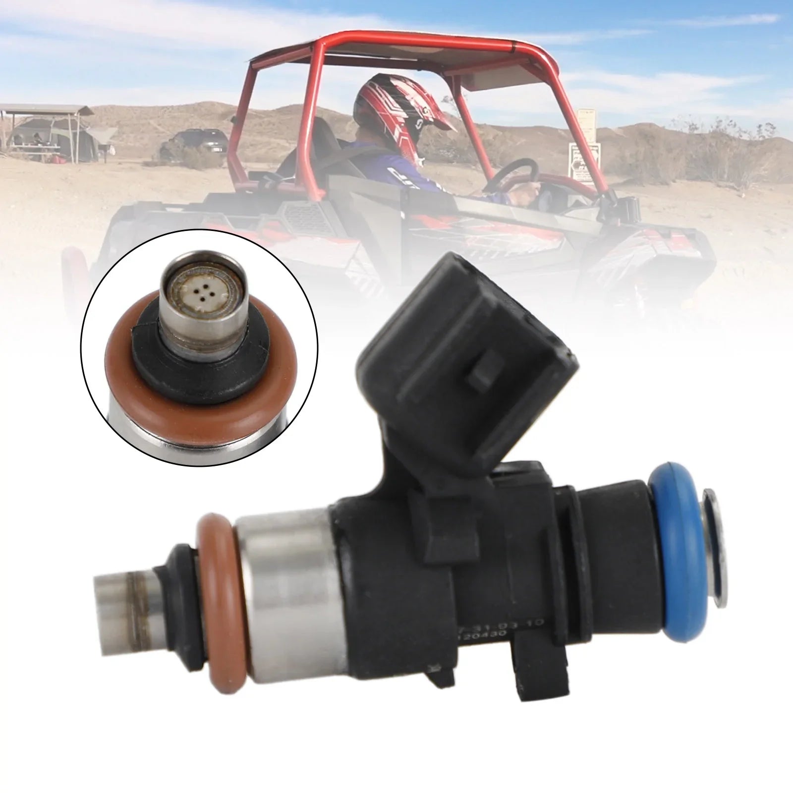 Iniettori carburante per POLARIS Ranger Crew 570 900 XP 2014-2019 0280158258 2521068 Generico