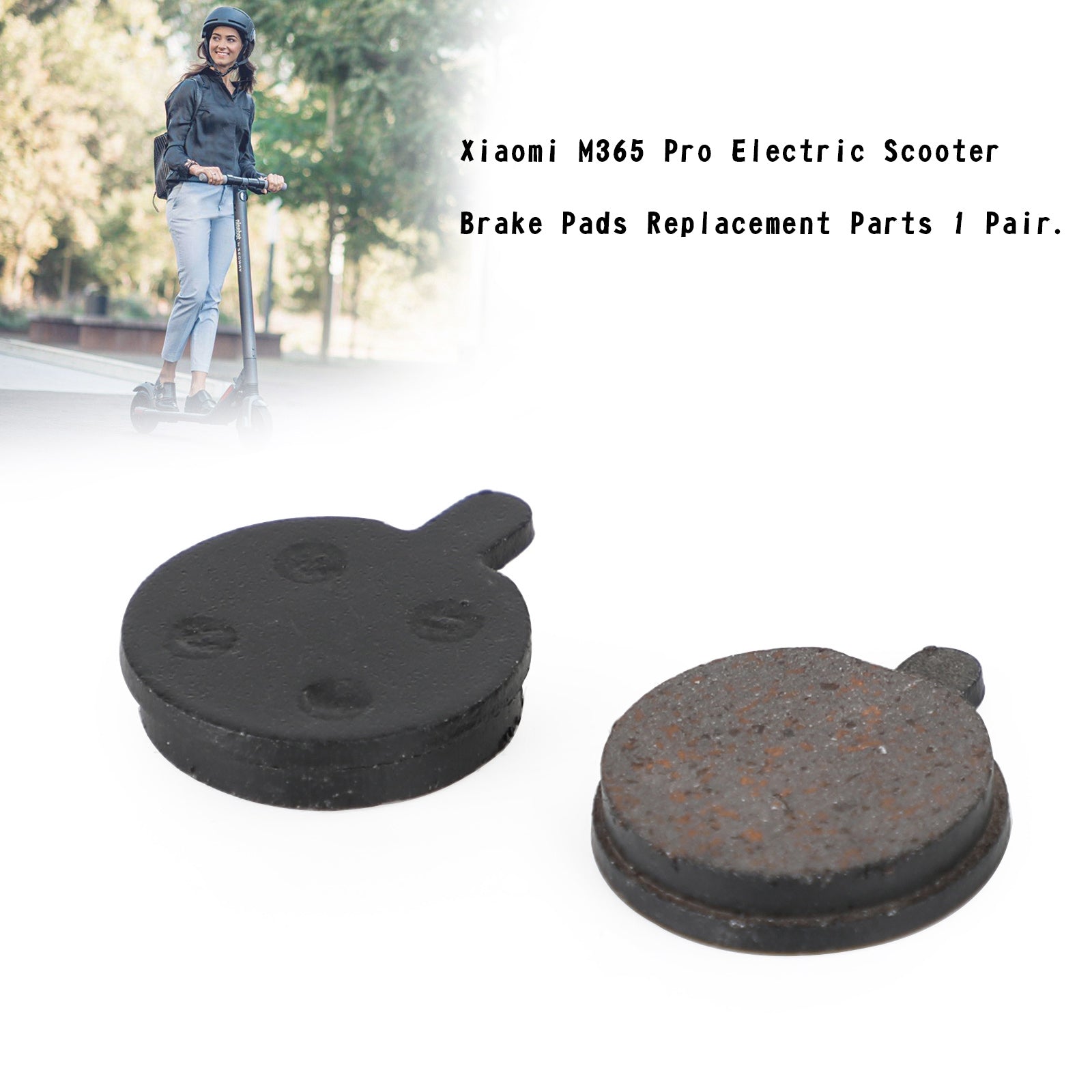 1 paire de plaquettes de frein de scooter électrique pièces de rechange pour Xiaomi M365 Pro