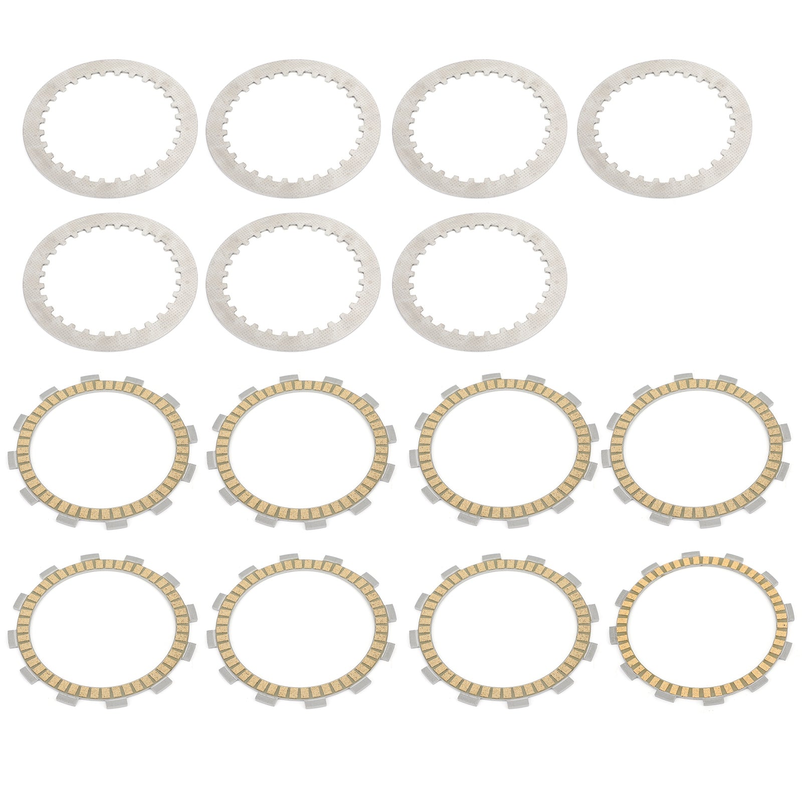 Kit de embrague de acero y discos de fricción para Suzuki GSX 600 750 F GSF650 Bandit 98-06 Genérico