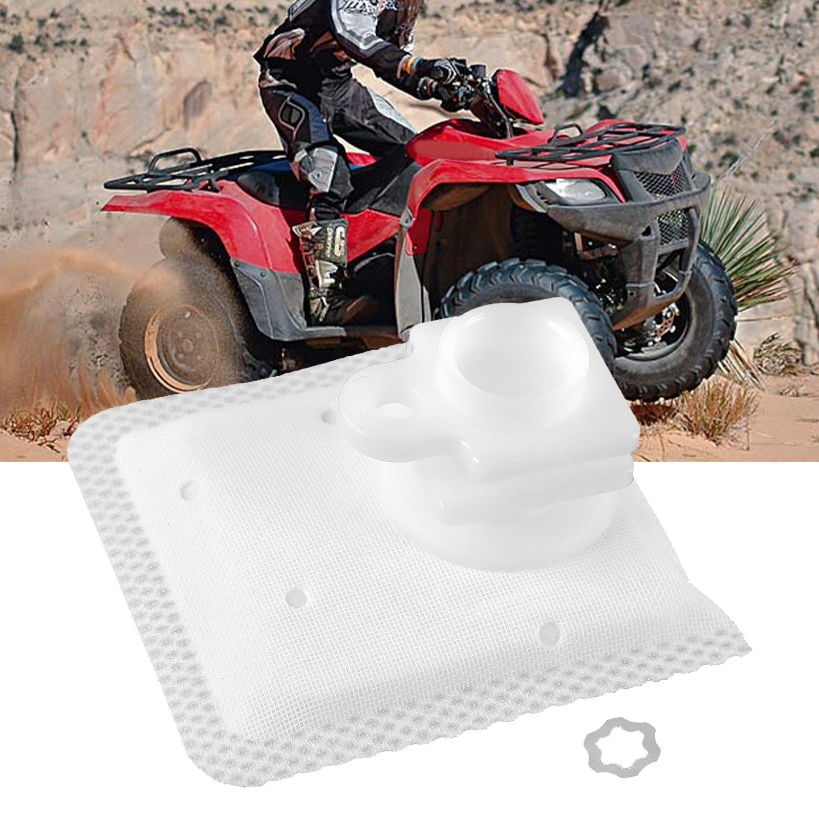 Filtro de bomba de combustible para Suzuki LTA450 LT-A450X LTA500 LTA750 LT-A750X Genérico