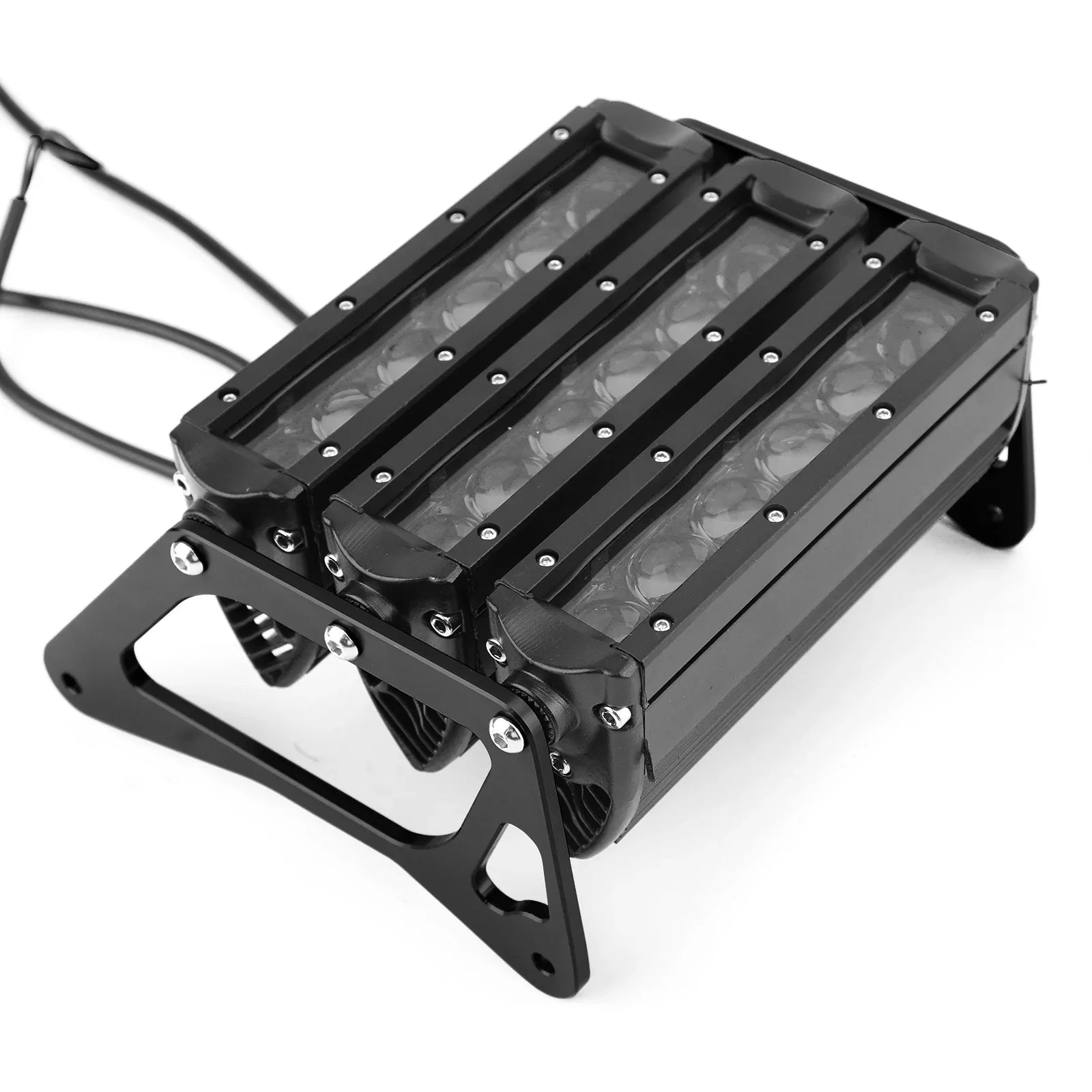 Honda Grom 125 MSX SF 13-19 BK 3Row Reflektor motocyklowy LED Białe światło