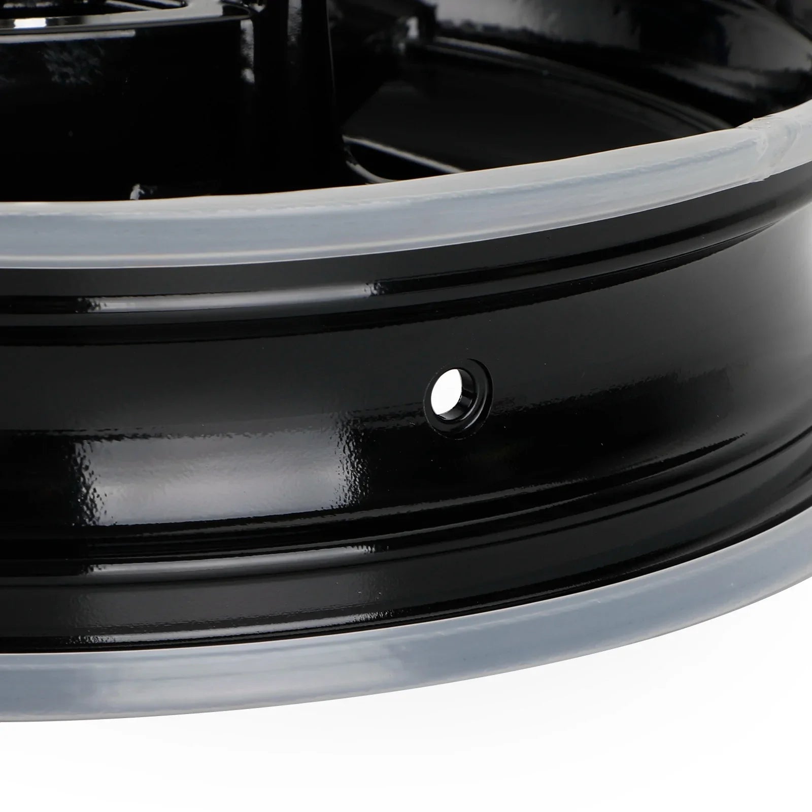 Zwarte voorwielvelg voor Kawasaki Z 900 ZR 900, Z 900 RS, Cafe 2017 - 2021 Generiek