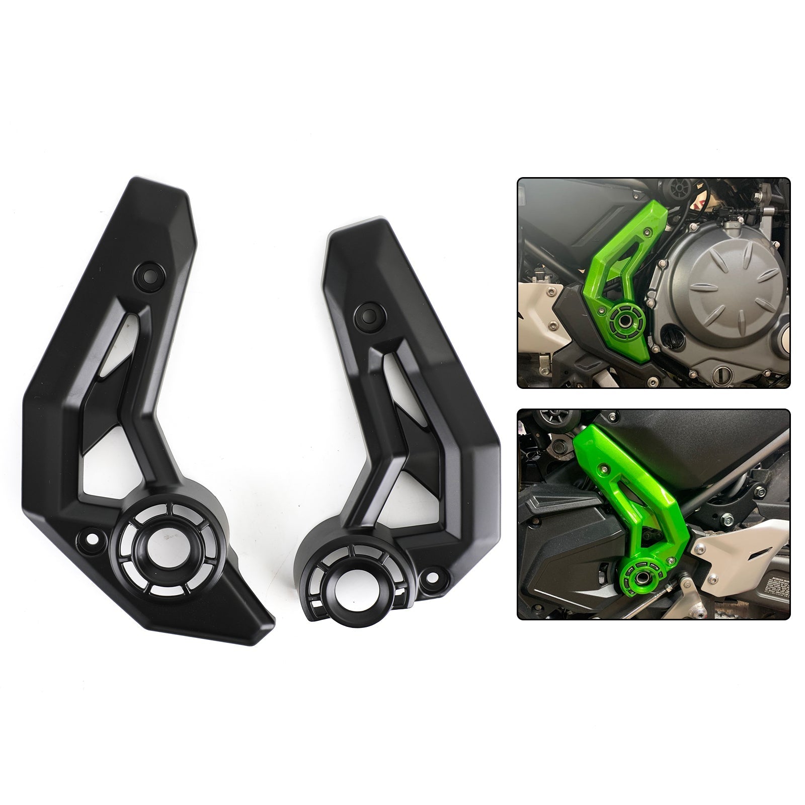 Carénage de protection latérale de cadre de moto pour Kawasaki Z650 Ninja 650 2017-2020 générique
