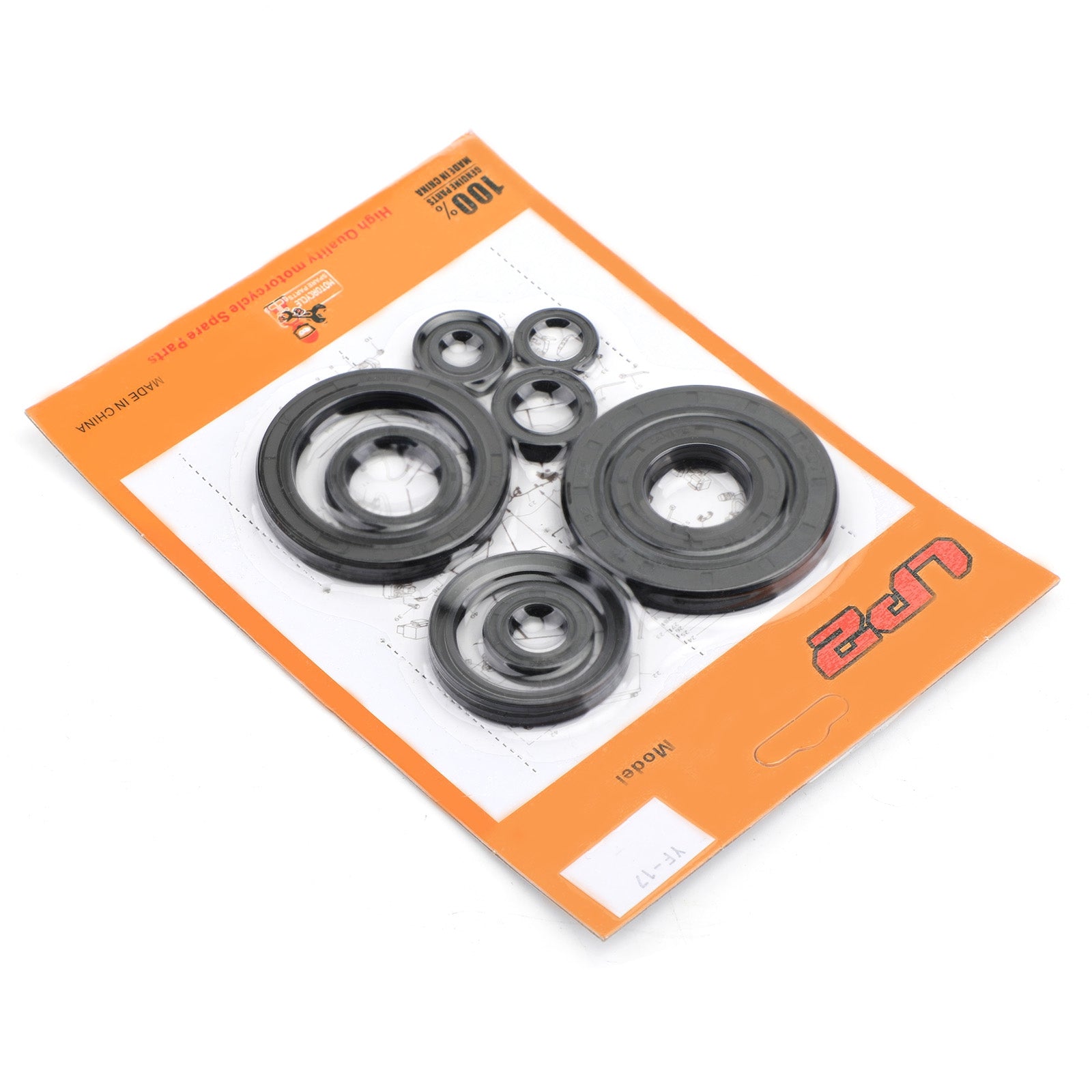 9-delige motoroliekeerringset voor Honda CRF450R CRF450 CRF 450 R 2009-2014 Generiek