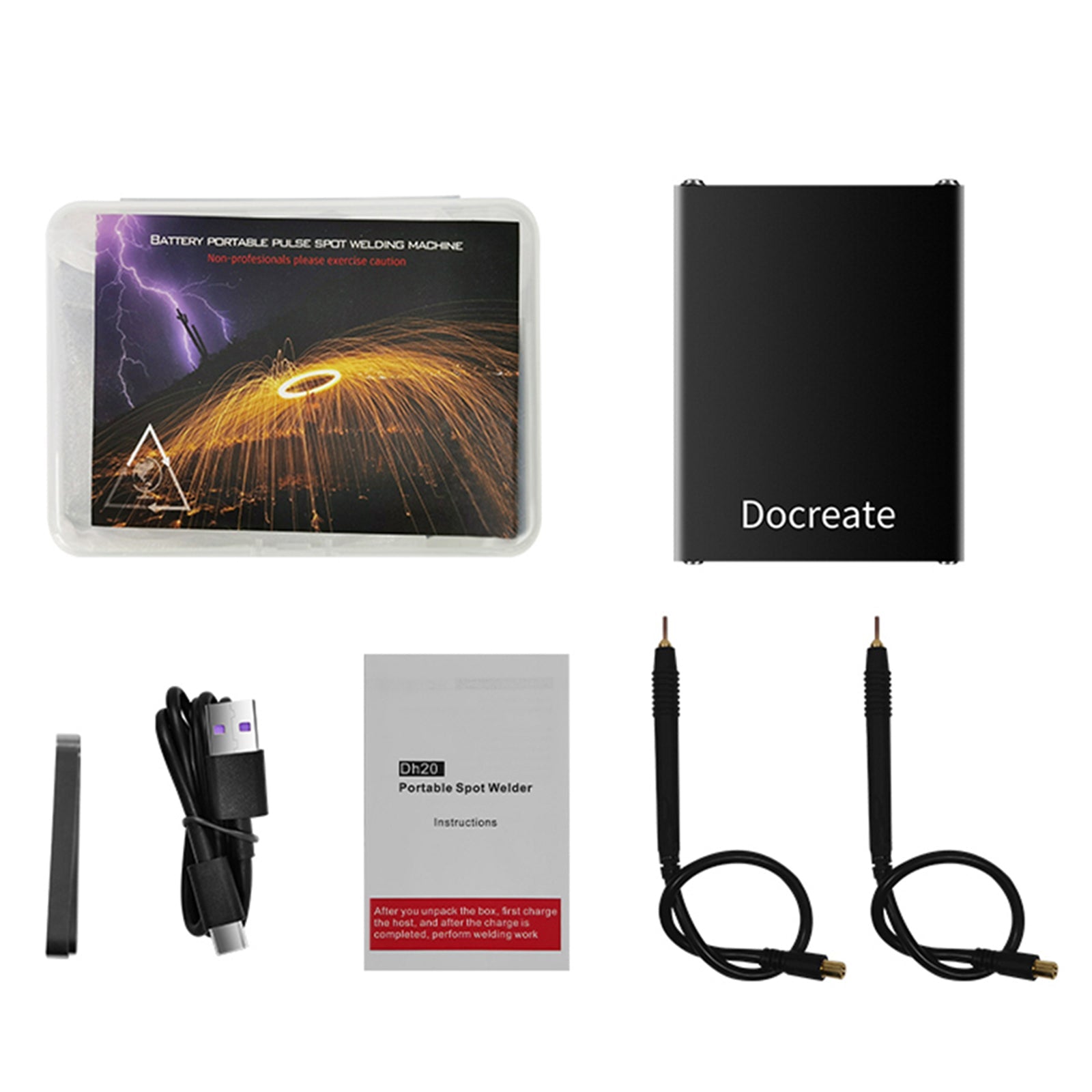 Draagbare Mini Spot Welder Machine Lasvermogen met Pen voor 18650 Batterij DIY