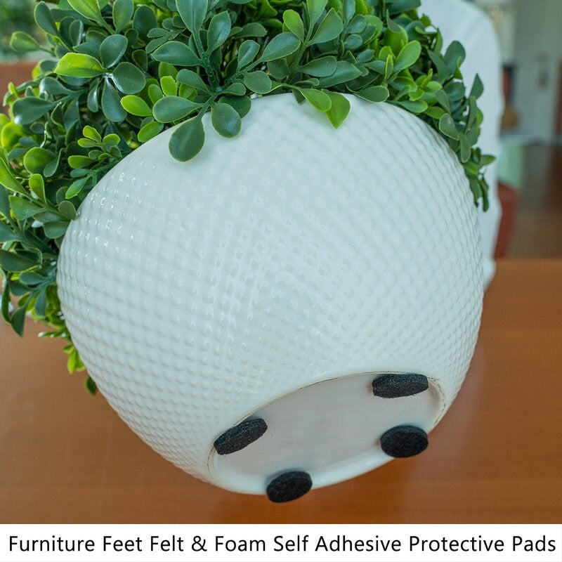 120 sztuk samoprzylepnych, odpornych na zarysowania podkładek filcowych