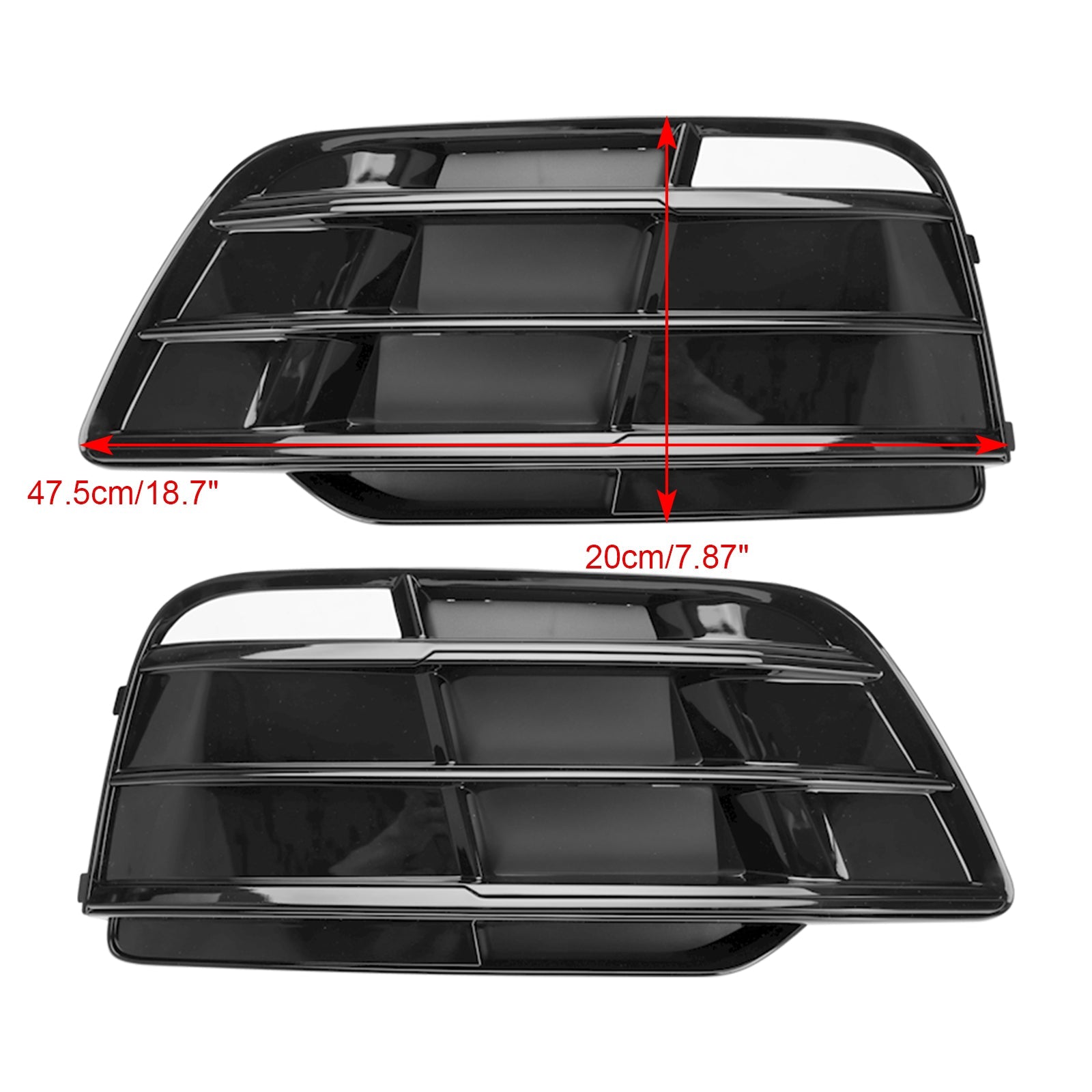 Griglia paraurti anteriore Audi Q5 SQ5 pre-restyling 2018-2022 80A807679MRU6