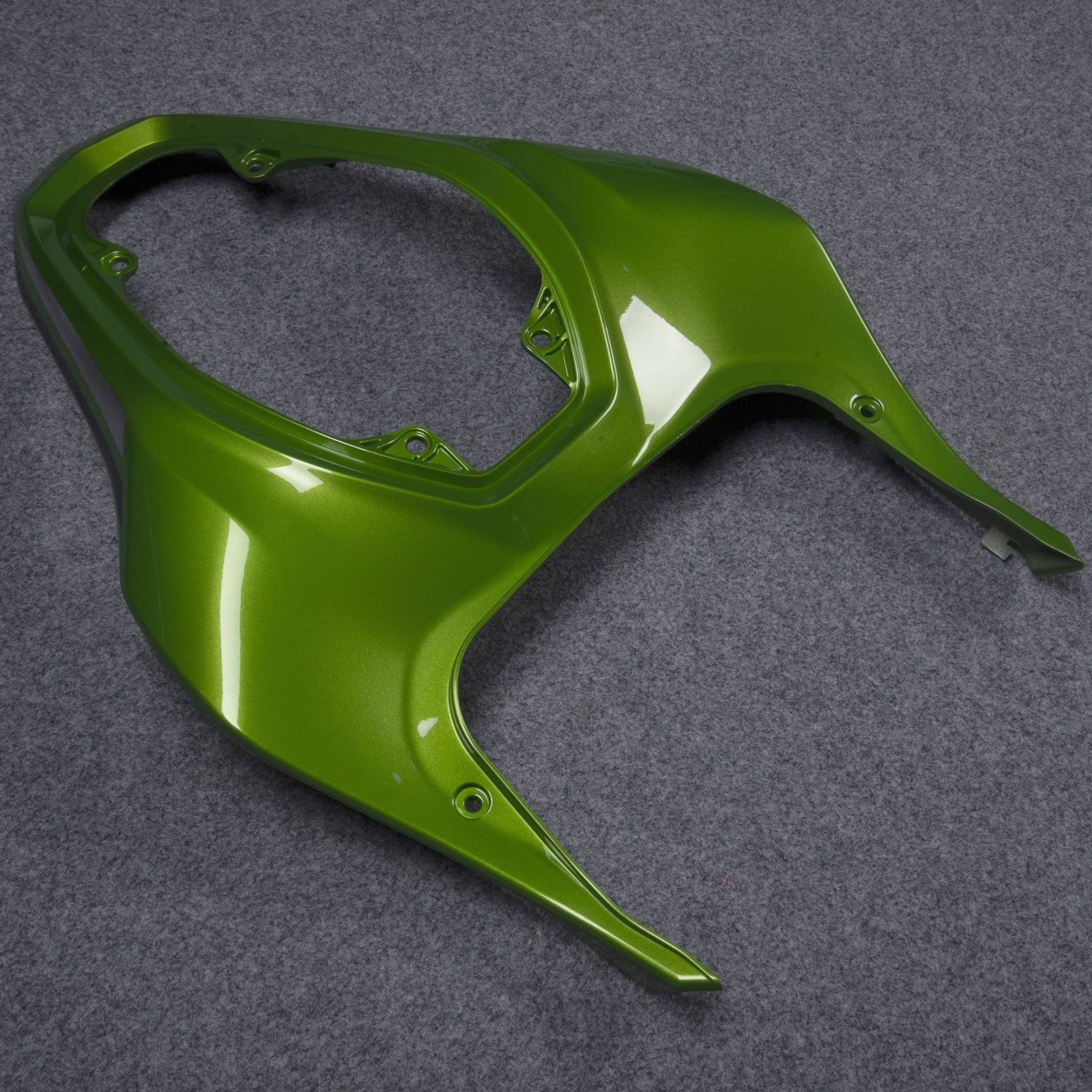 Amotopart Carena adatta per Kawasaki Z900 2017-2019 Carrozzeria generica iniezione plastica verde argento