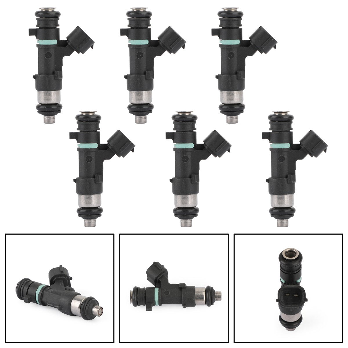 6 sztuk wtryskiwaczy paliwa pasuje do 2006-2014 Nissan Frontier Xterra 4.0 0280158007 Generic