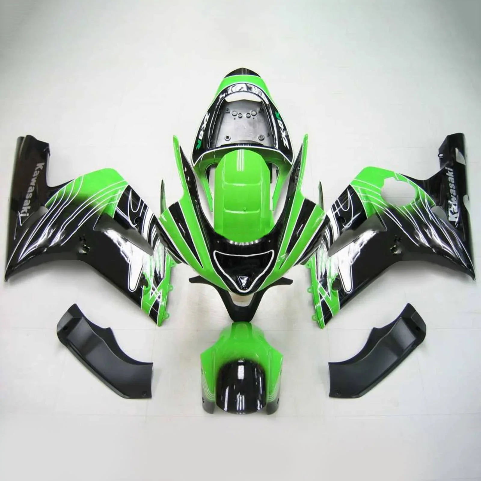 Amotopart kuipkit voor Kawasaki ZX6R 636 2003-2004 Generic