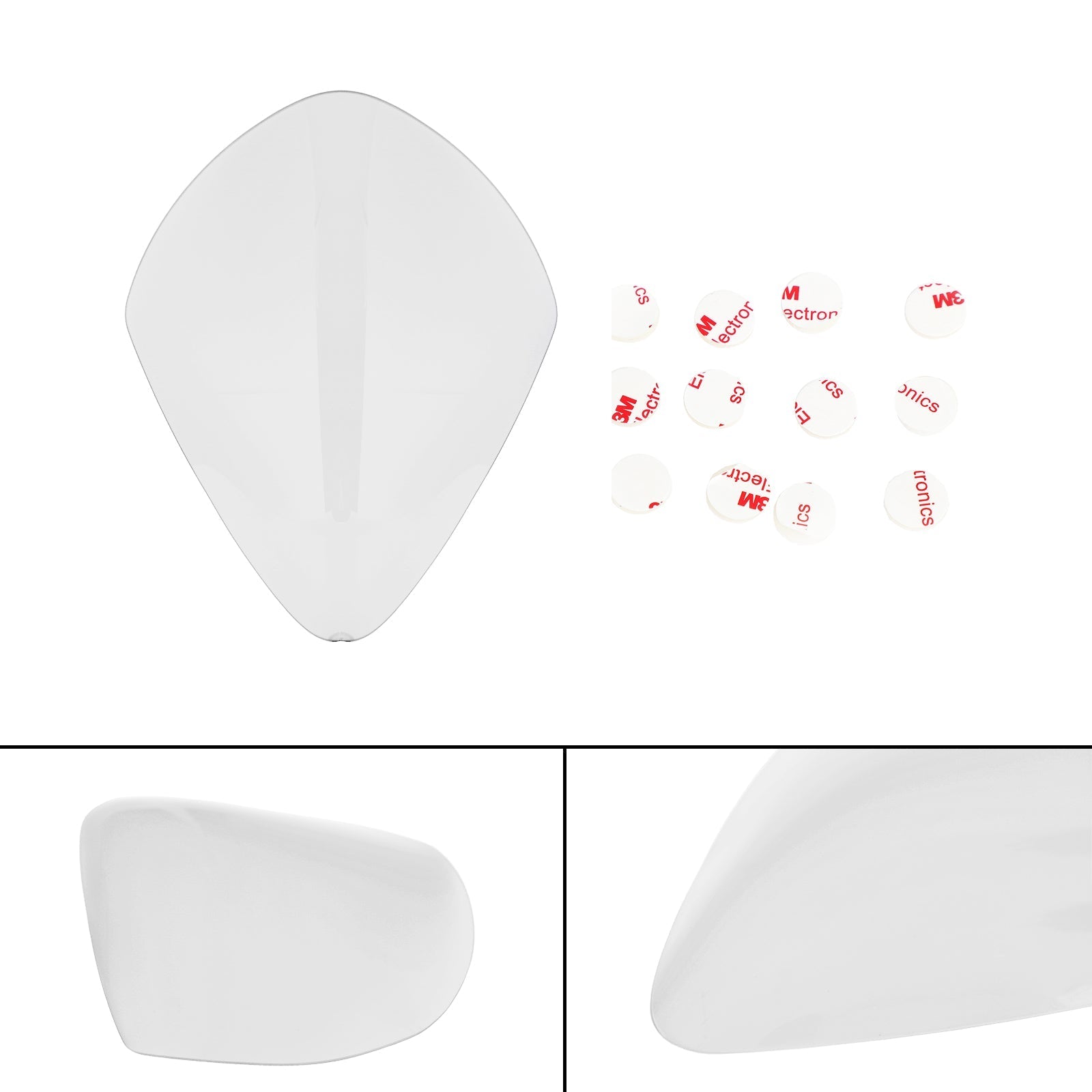 Protecteur de lentille de phare avant pour Suzuki Gsxr1000 Gsxr 1000 07-08 Bleu Générique