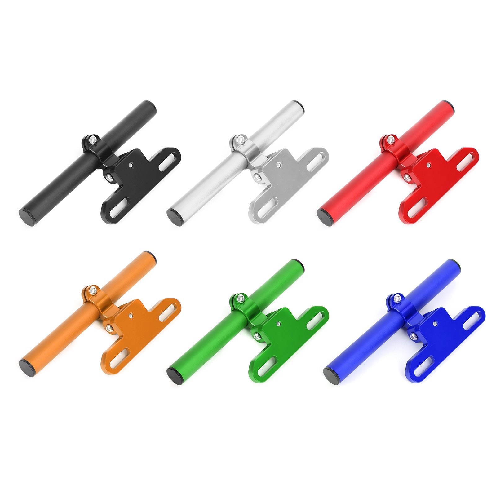 Medium nawigacyjne dla wsparcia wsparcia telefonicznego 22 mm dla motocyklowych motocyklowych srebrnych