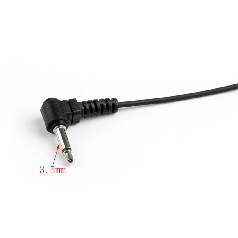 Luister naar de 3,5 mm microfoon G -vorm, alleen oortelefoon headset voor Motorola Radio -luidspreker