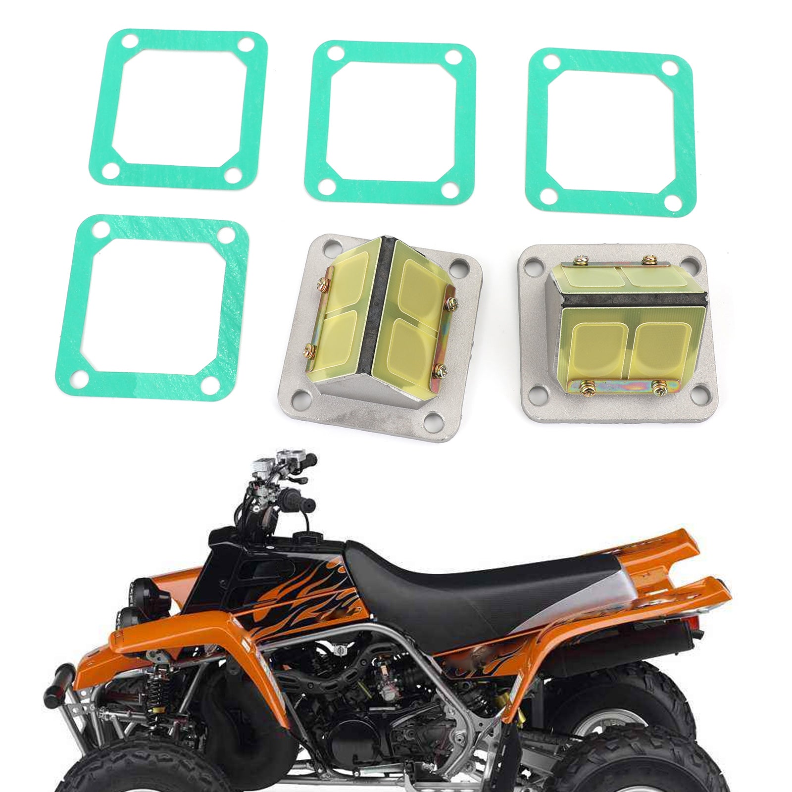 Klapete kletke + trst za Yamaha Banshee YFZ350 1987-2006 generic