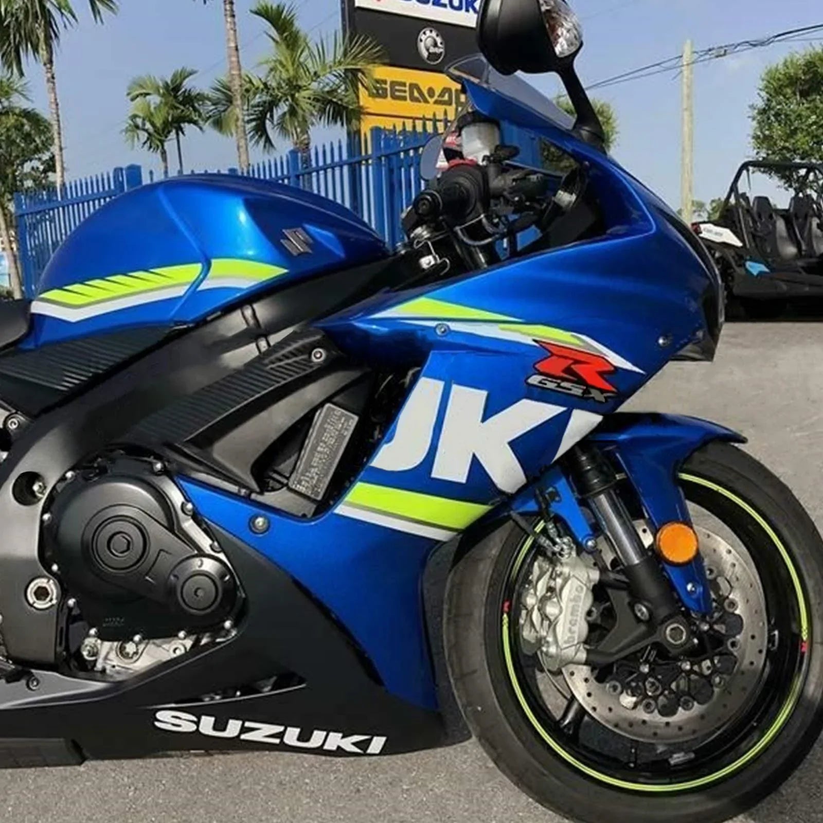 Amotopart Suzuki GSXR 600/750 2011-2025 K11 Kit carena carrozzeria Plastica ABS