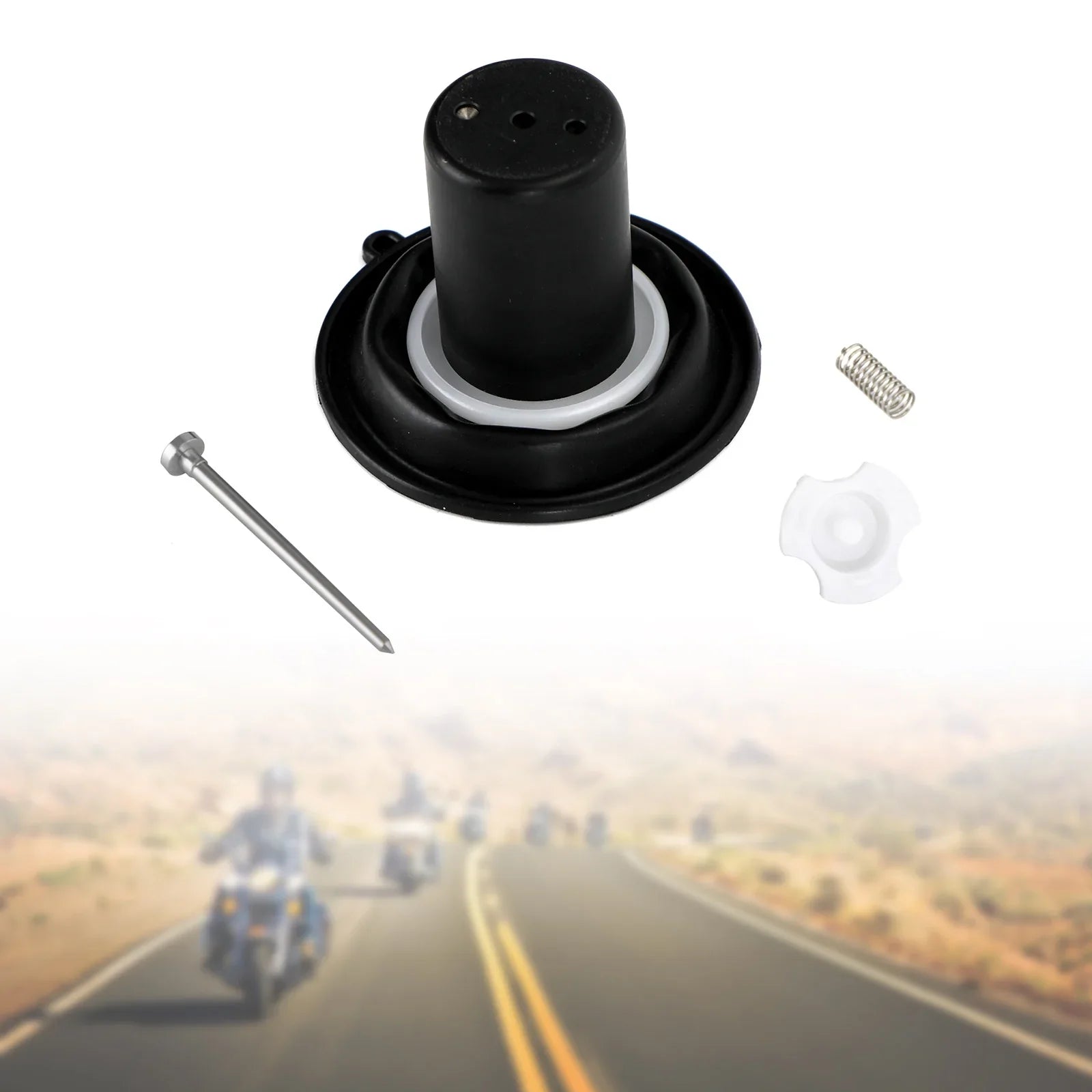 Diafragma de carburador para scooter ATV 172MM CF250 CH250 ELITE CN250 YY250T Genérico