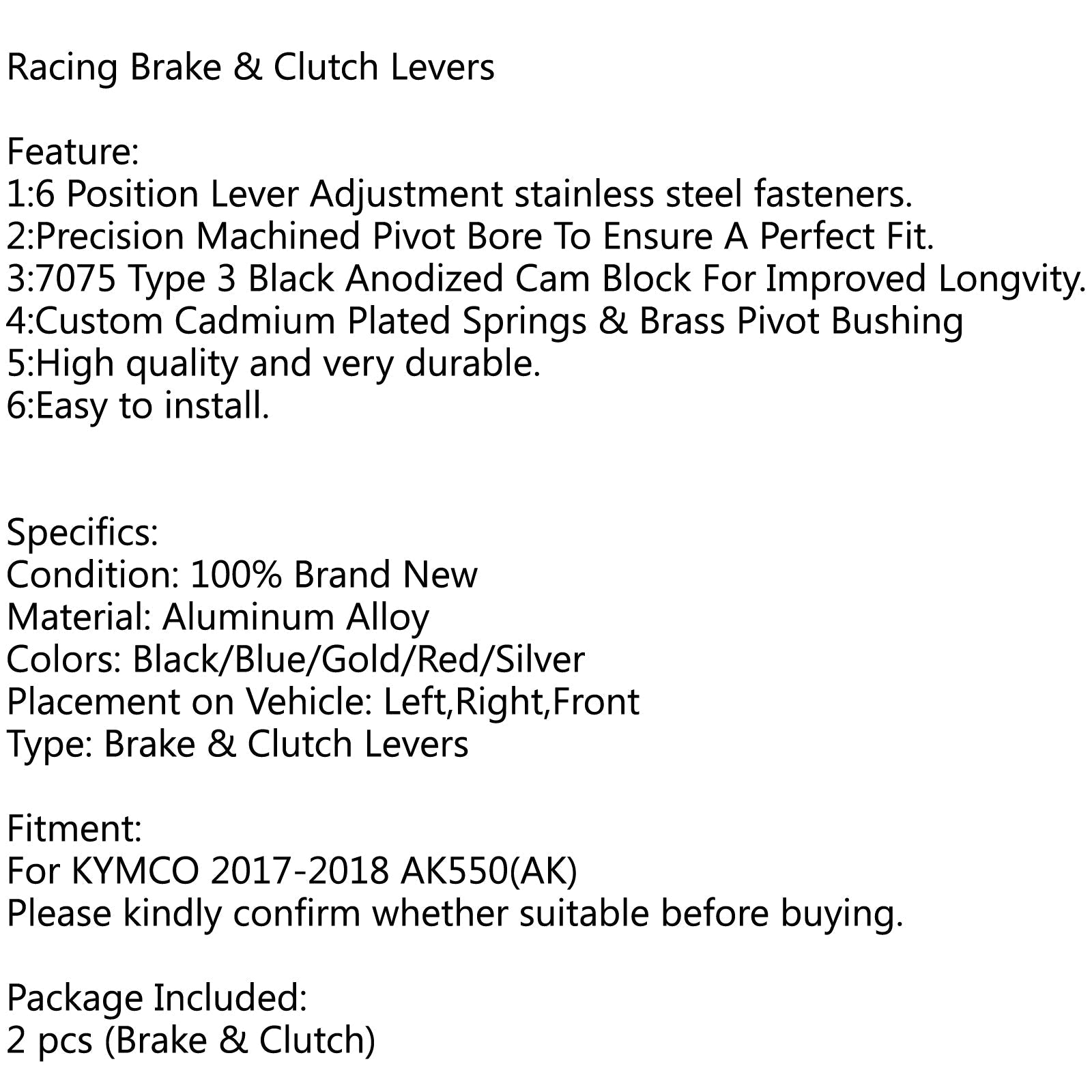 Zavorna sklopka ročica Nasta