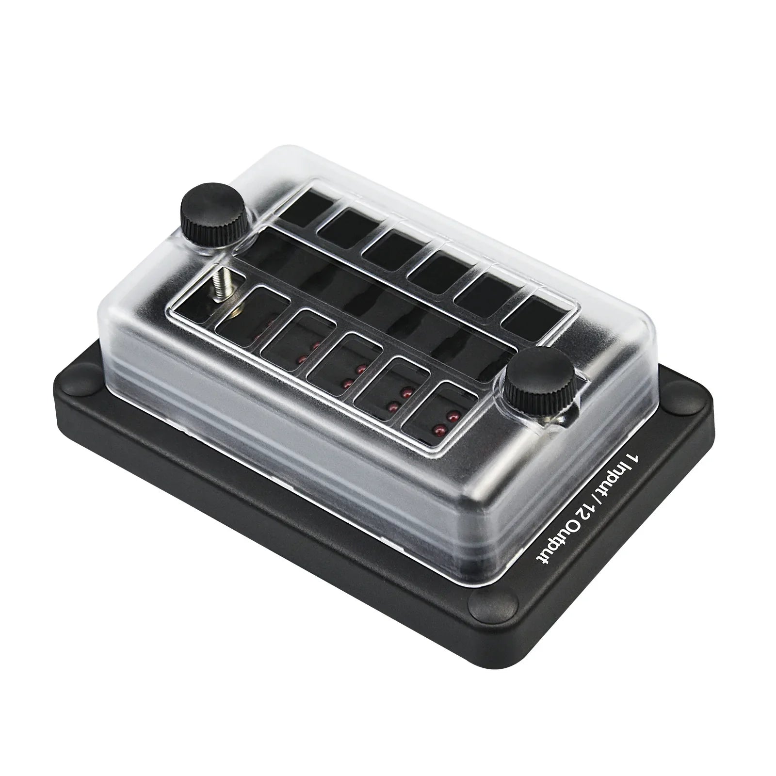 Support de bloc de boîte à fusibles à lame 6 voies/12 voies ATO ATC pour bateau marin de voiture étanche