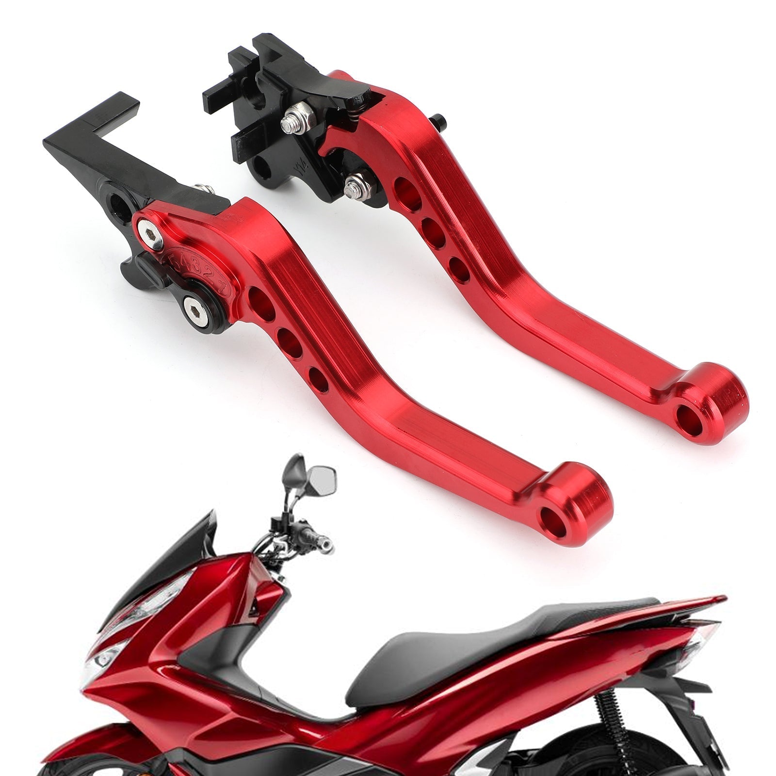 Leve del freno frizione per Honda PCX 125 argento generico