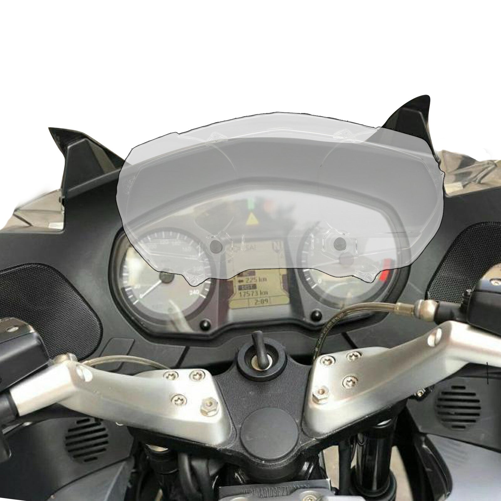 Protector transparente de cubierta de velocímetro para BMW R1200RT 2005-2009 genérico