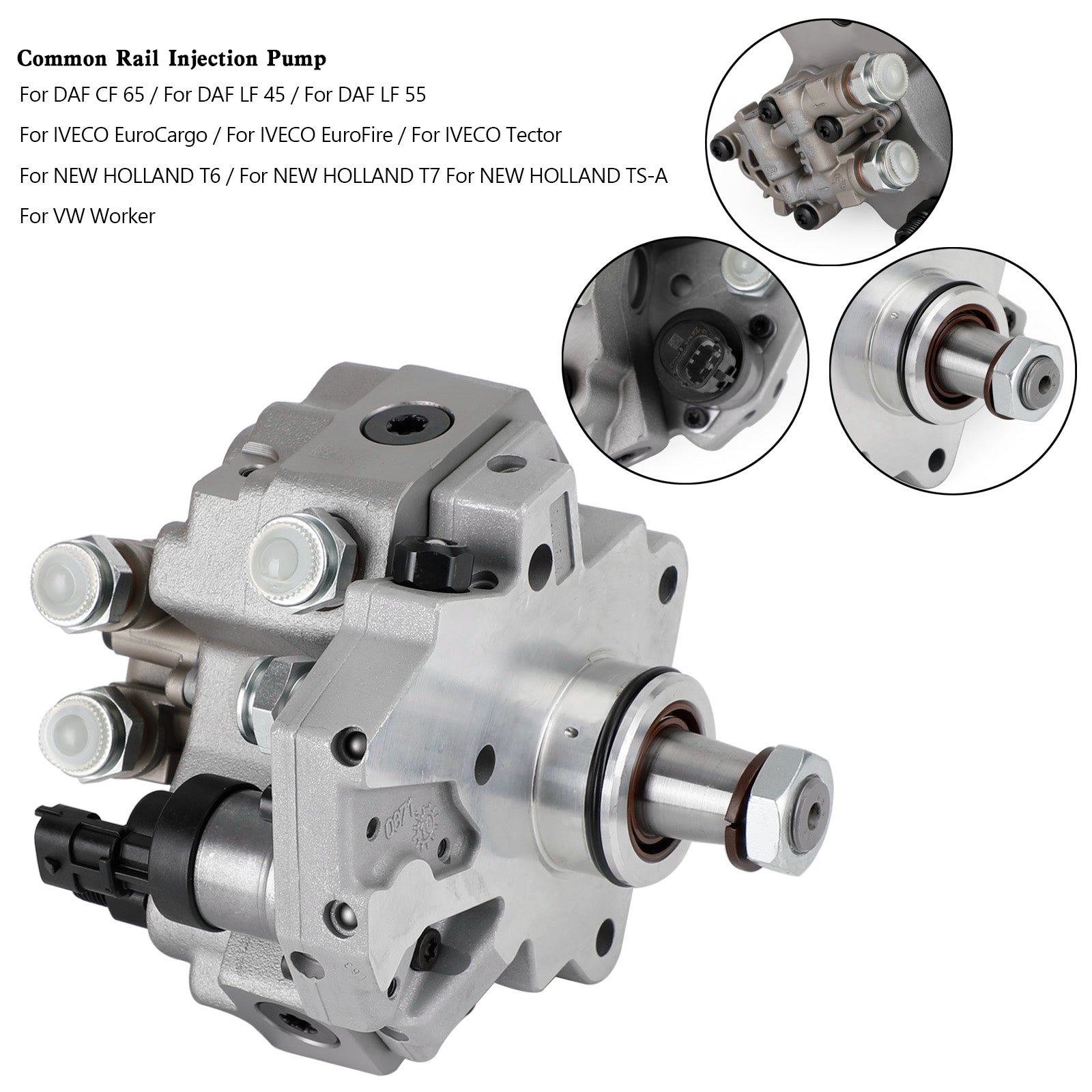 0445020007 0445020175 Visokotlačna črpalka za vbrizgavanje goriva za Iveco Eurocargo