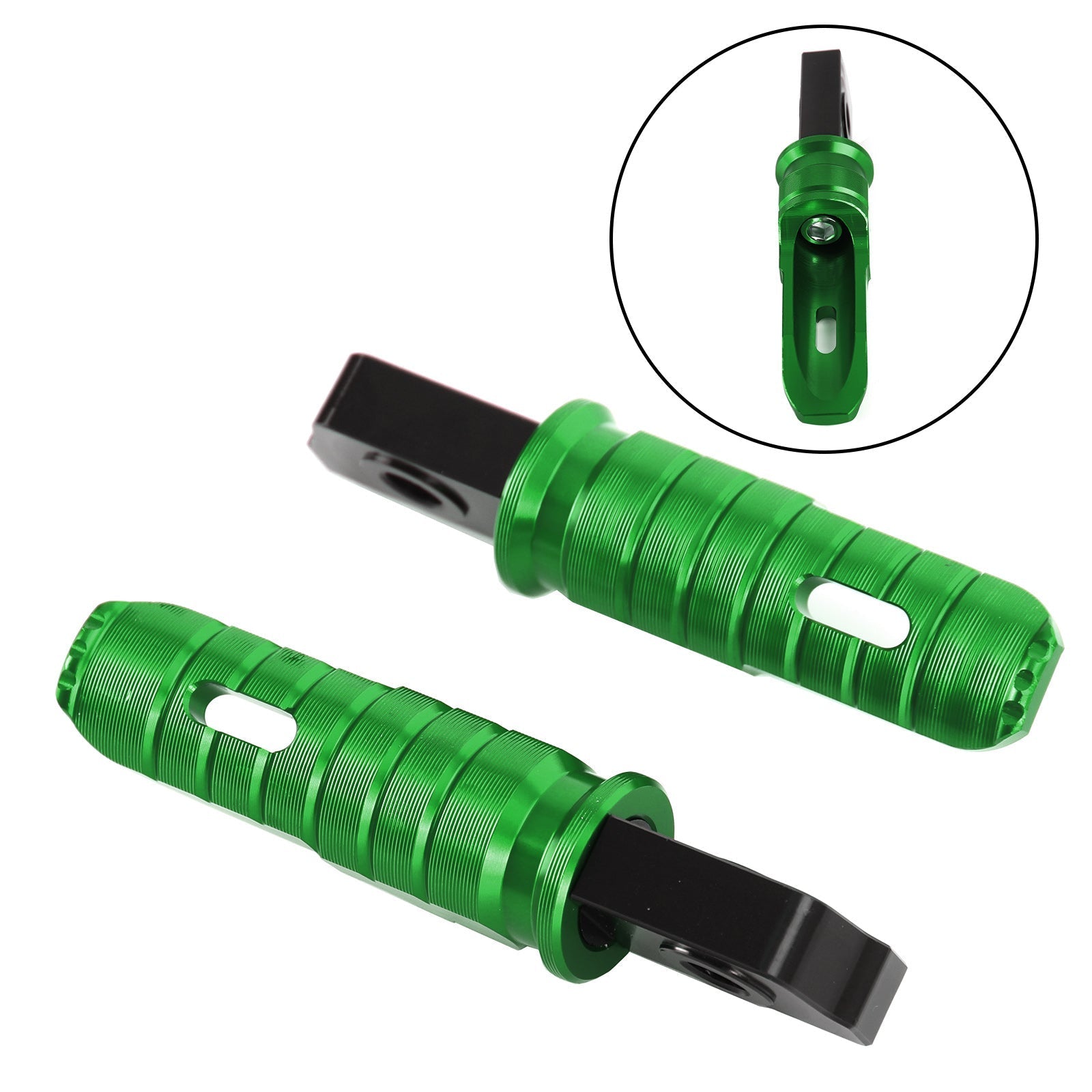 Piefrest antes del reposapiés para Aprilia GPR 125 150 250 Abr150 RS125 Tuono125 Genérico