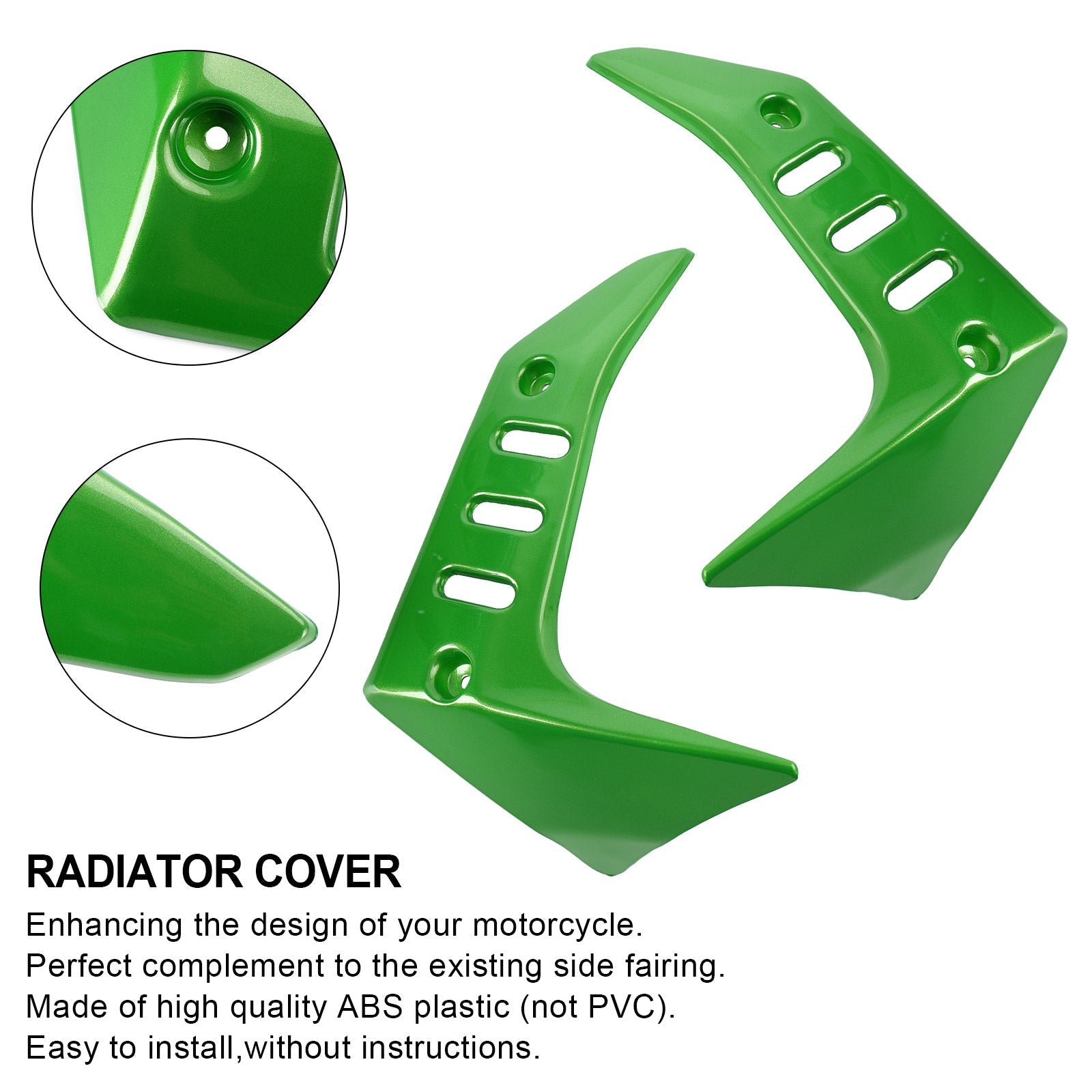 Panel pokrywy chłodnicy motocyklowej dla Kawasaki Z750 2004-2007 Ogólny