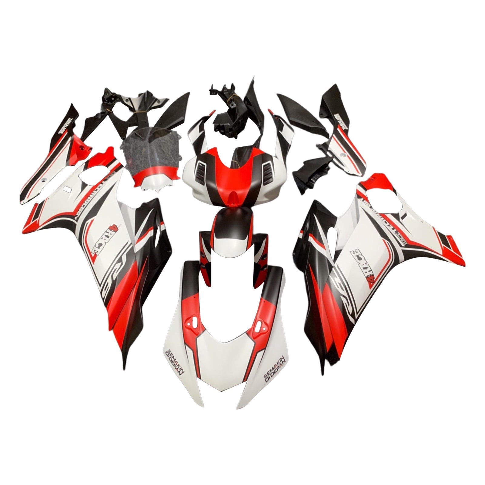 Amotopart Yamaha YZF-R6 2017-2022 Kit Carénage Carrosserie Plastique ABS