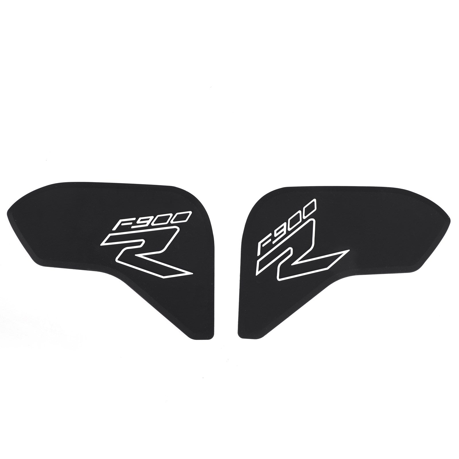 2 kpl polttoainesäiliön sivukansien sarja Bmw F900R 2020 Generic Black Rubber