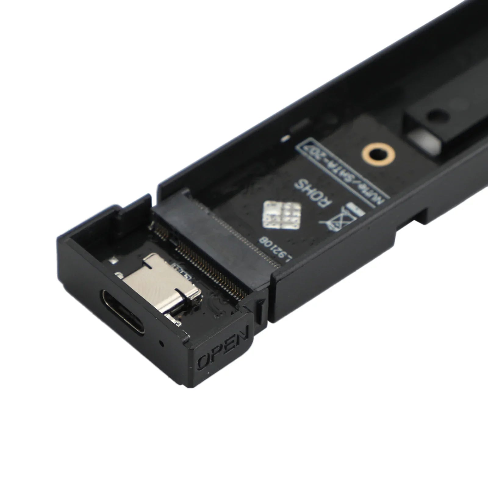 SSD -kotelo M.2 NVME - USB 3.1 kaksoisprotokollan kiintolevy M2 NVME -laatikko
