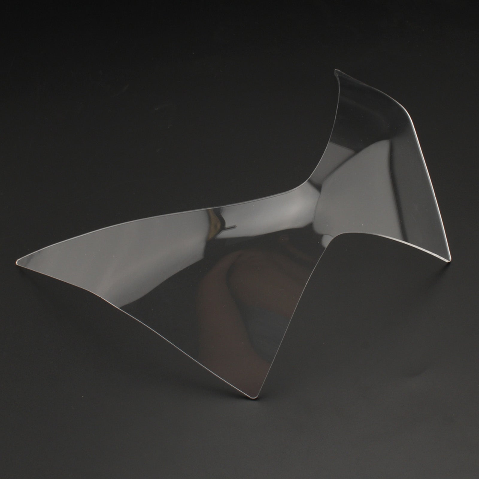 Zaščitnik sprednjega žarometa leče, primernega za Kawasaki Z250 Z300 Z800 13-16 generični dim