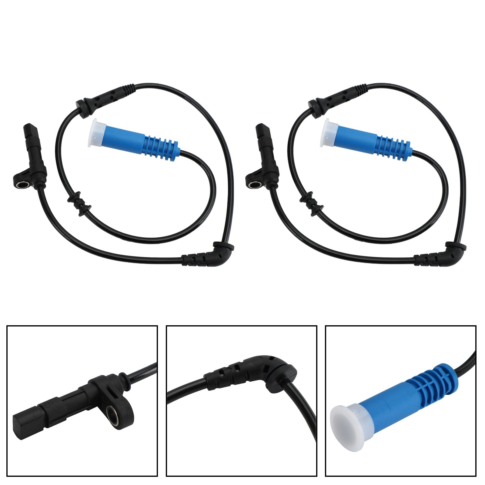 Sensor de velocidad de rueda delantera ABS L&R, 2 uds., 34526756384, para BMW Mini One R50 R52 R53 genérico