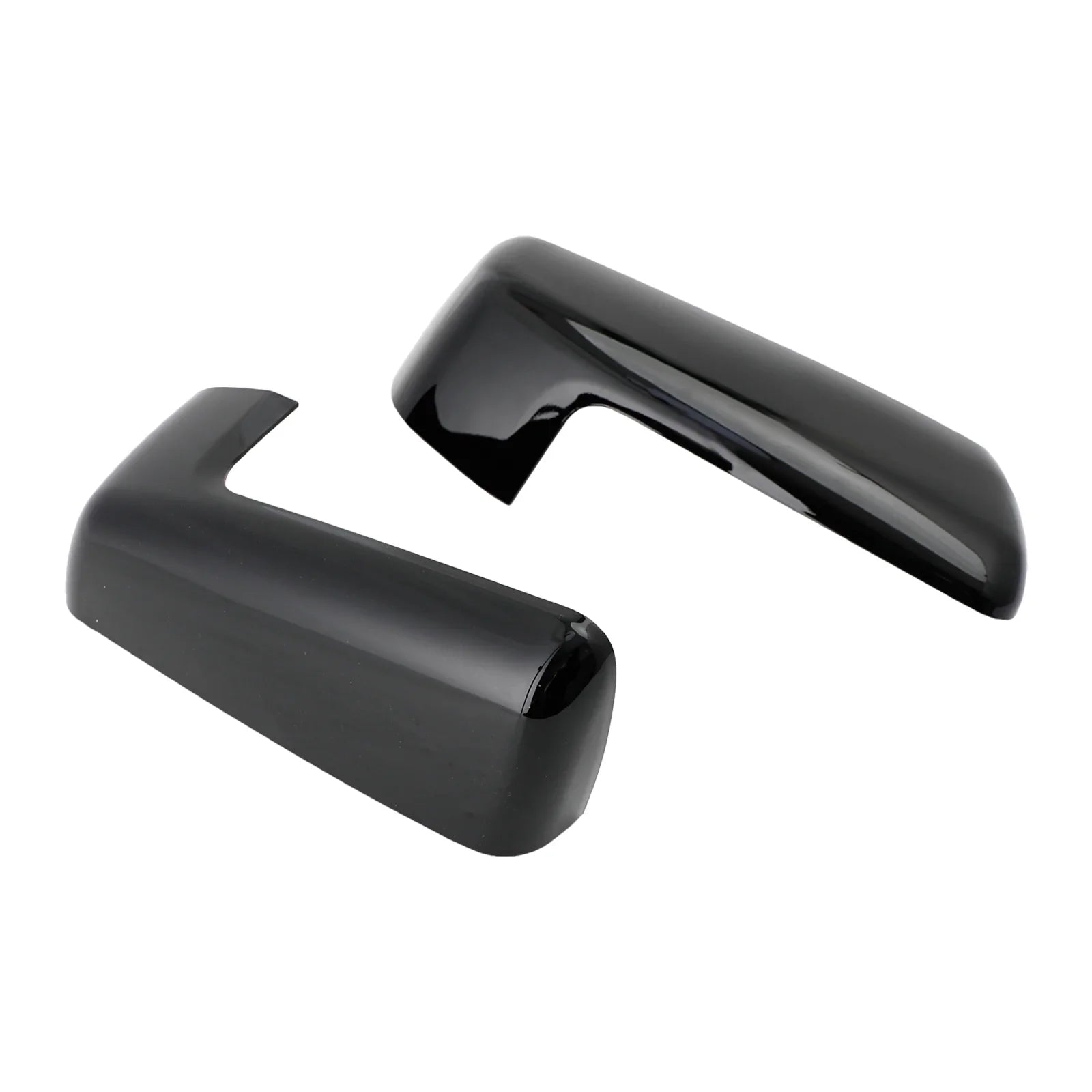 2019-2022 Chevy Chevrolet Silverado 1500 Accessoires de garniture de capuchon de rétroviseur noir brillant