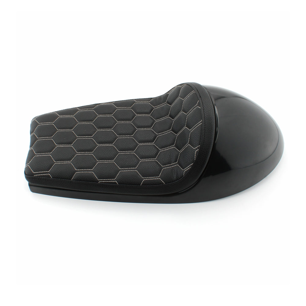 Universal Cafe Racer Seat Retro Vintage Cushion Scrambler Red Banc Generic