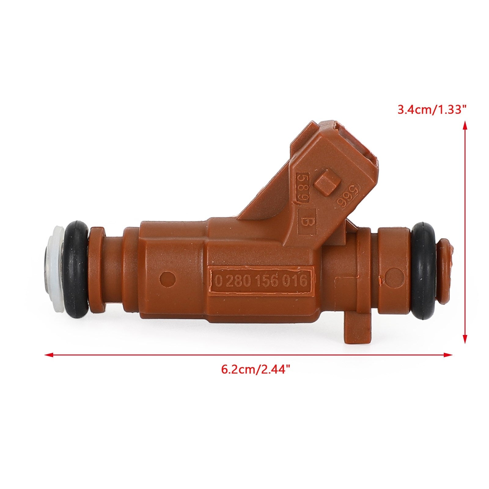 8 sztuk Mercedes S500 G500 SL500 E500 CLK50 5.0L 4.3L wtryskiwacze paliwa 0280156016 Generic