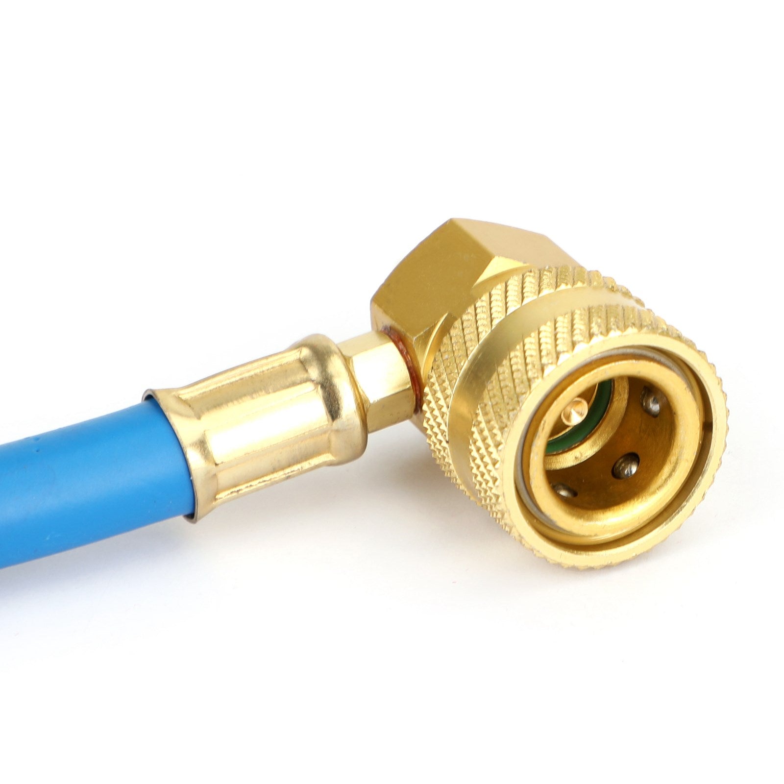 Tuyau de mesure de recharge de réfrigérant AC R134A pour climatisation de voiture automatique avec jauge