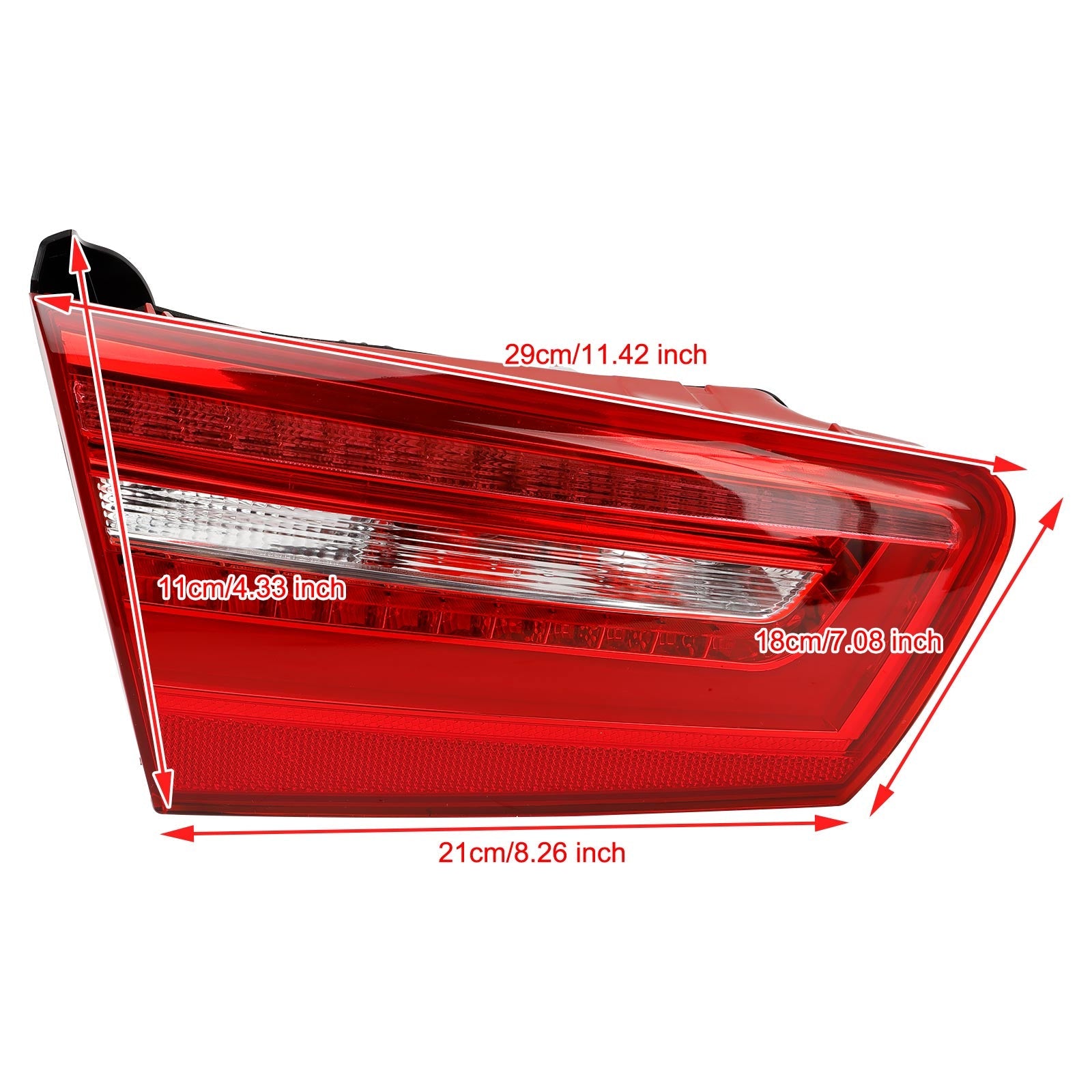 AUDI A6 C7 2012-2015 Lampa tylna LED do bagażnika lewego